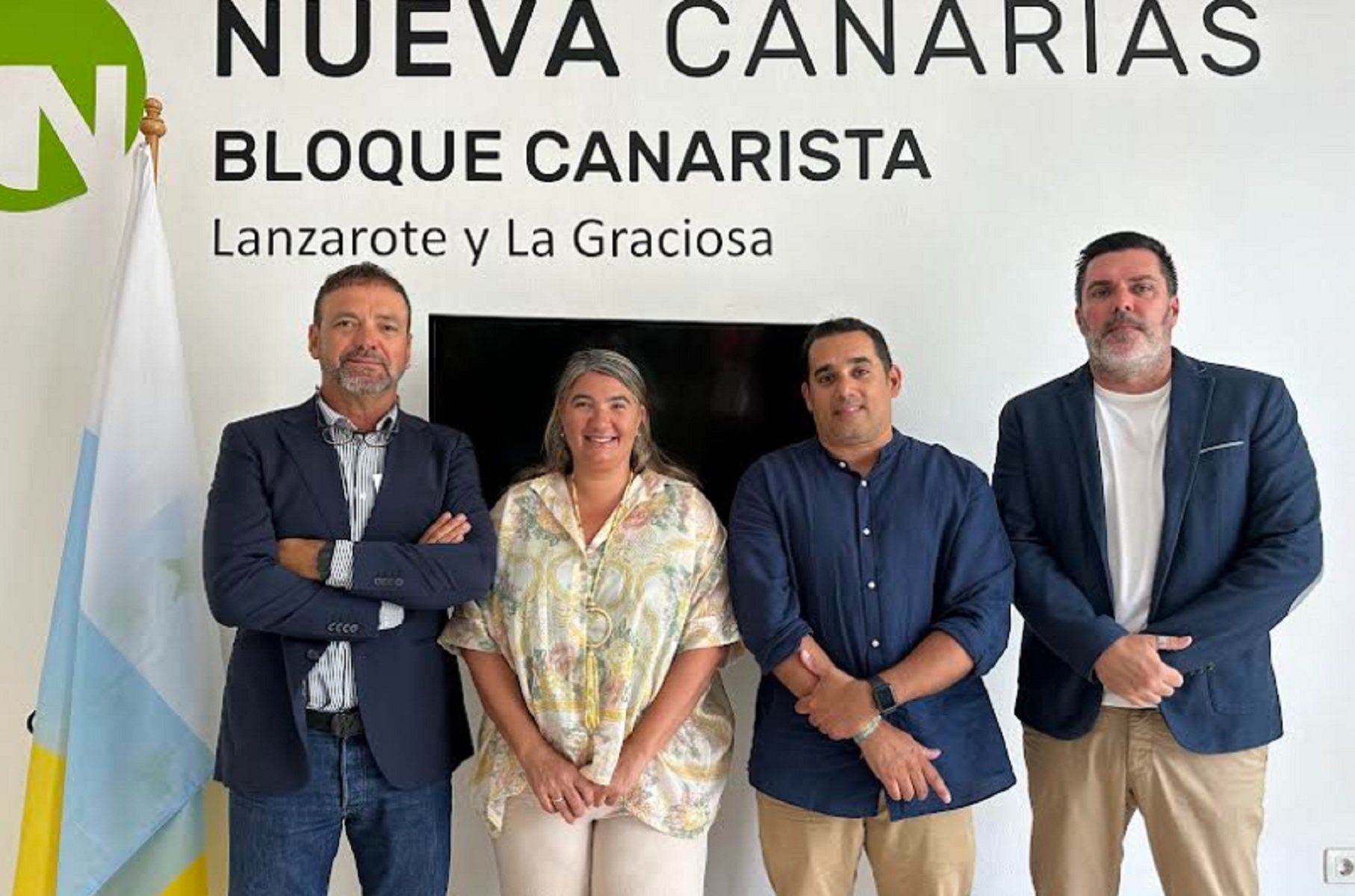 Representantes de Nueva Canarias.