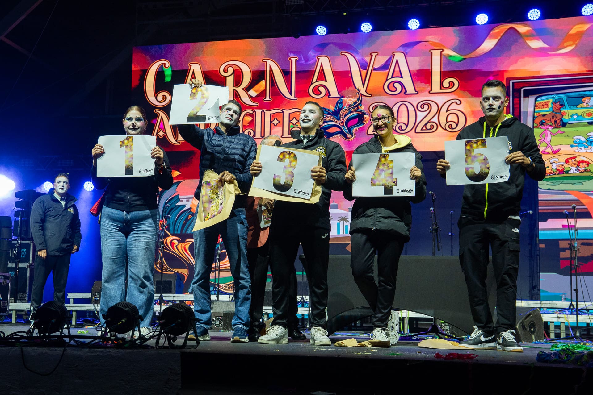 Primera fase del Concurso de Murgas Adultas del Carnaval de Arrecife 2026