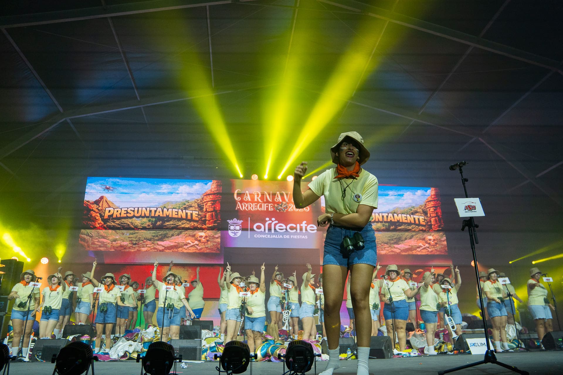 Primera fase del Concurso de Murgas Adultas del Carnaval de Arrecife 2026