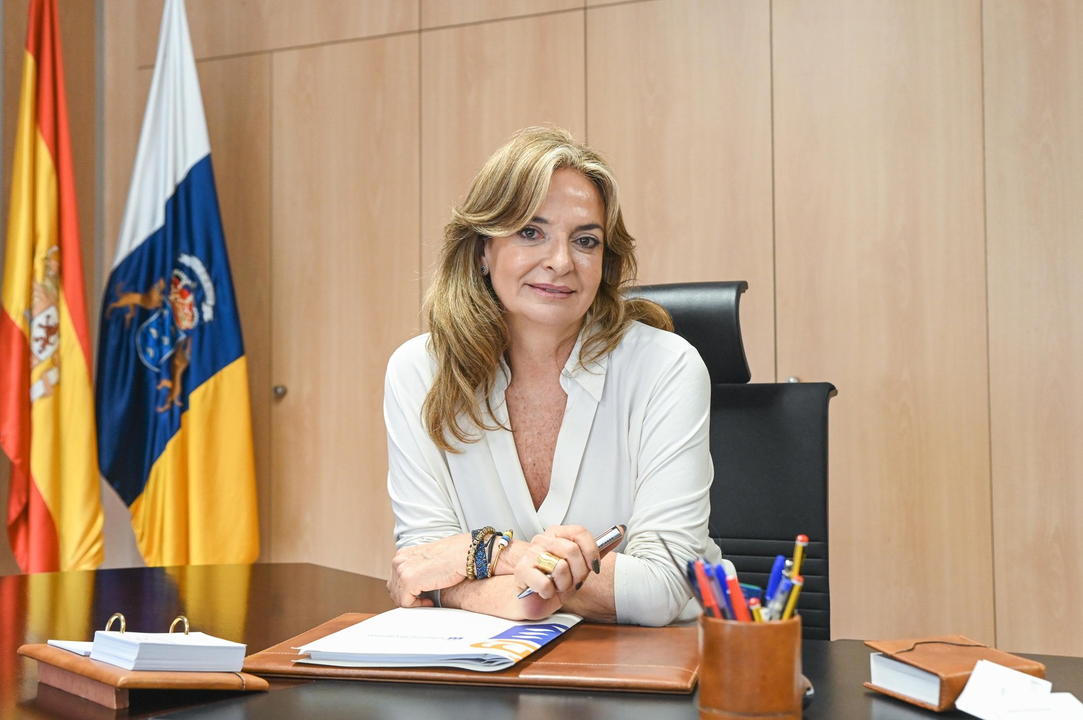 Esther Monzón, consejera de Sanidad del Gobierno de Canarias