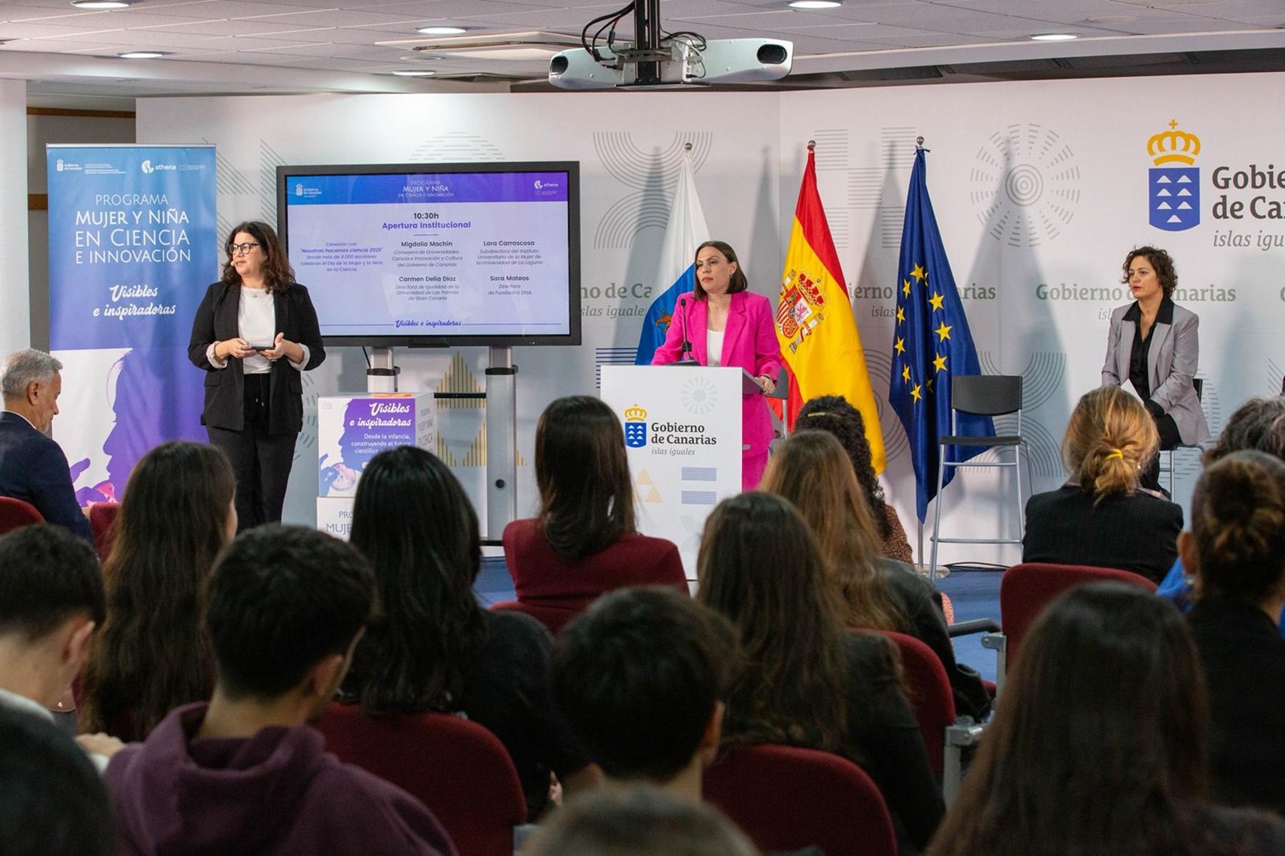 Presentación de Mujer y Ciencia en Canarias