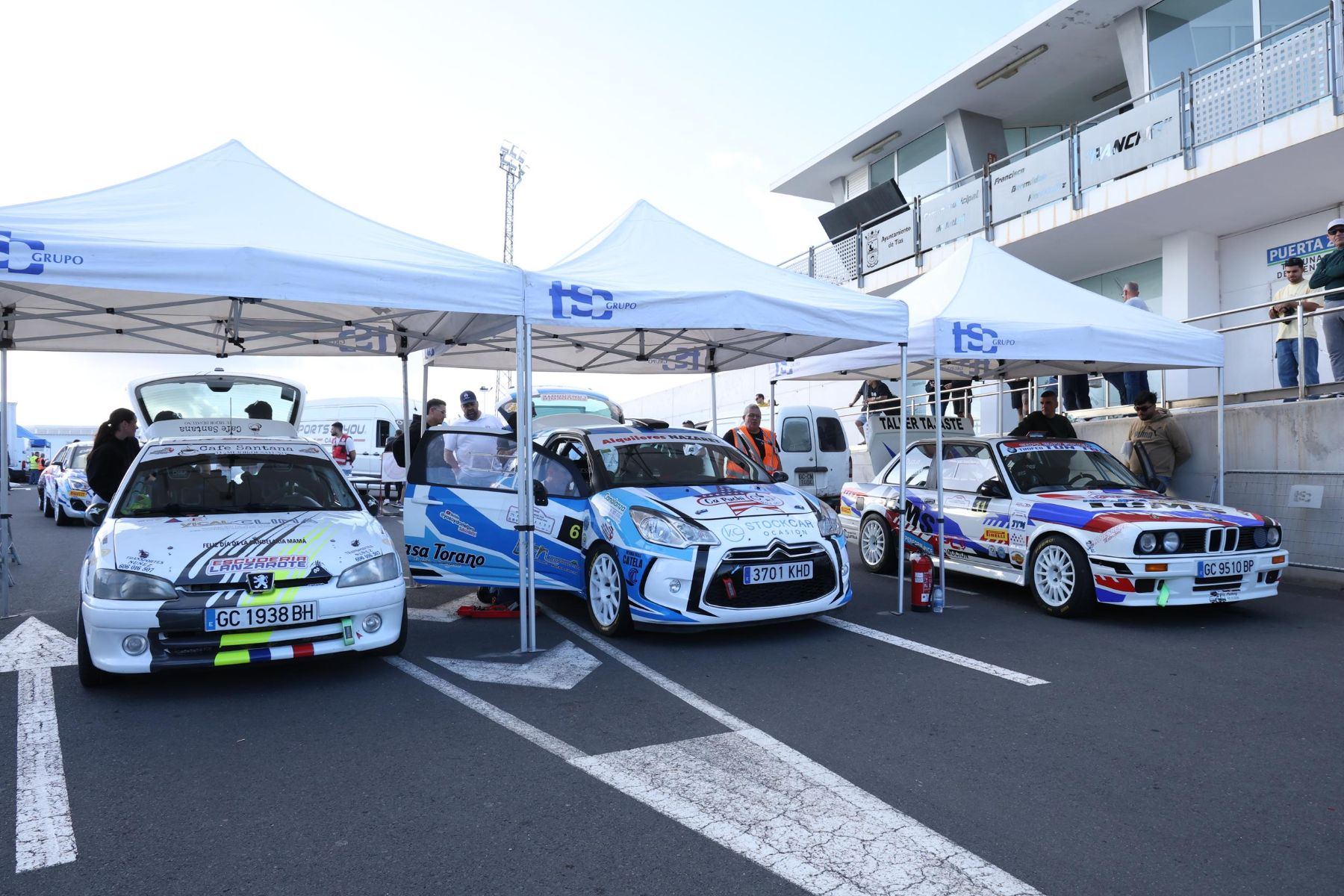 Parrilla de salida del XIX  RallySprint de La Candelaria 2026 