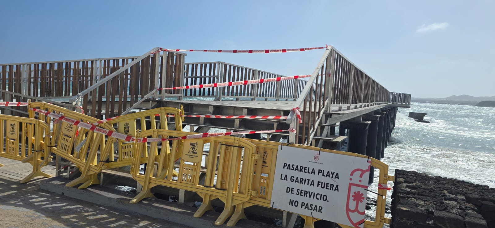 Intervenciones de los bomberos por la borrasca Oriana Intervenciones de los bomberos por la borrasca Oriana