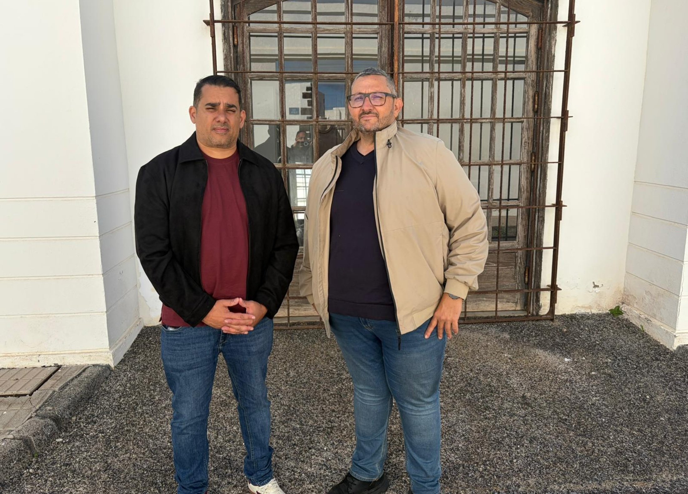 Yoné Caraballo y Marcos Lemesss