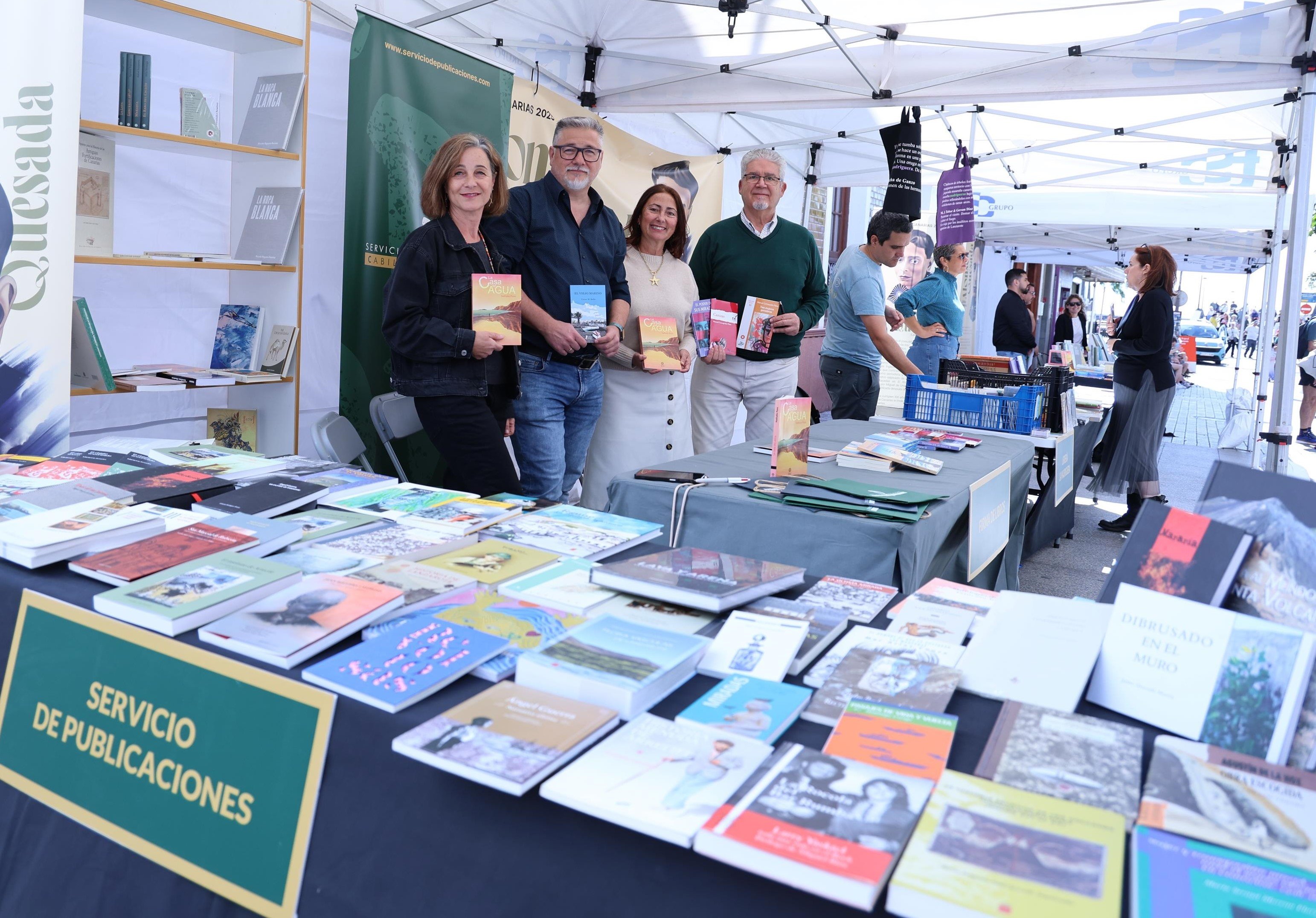 Promoción del Día de las Letras Canarias.