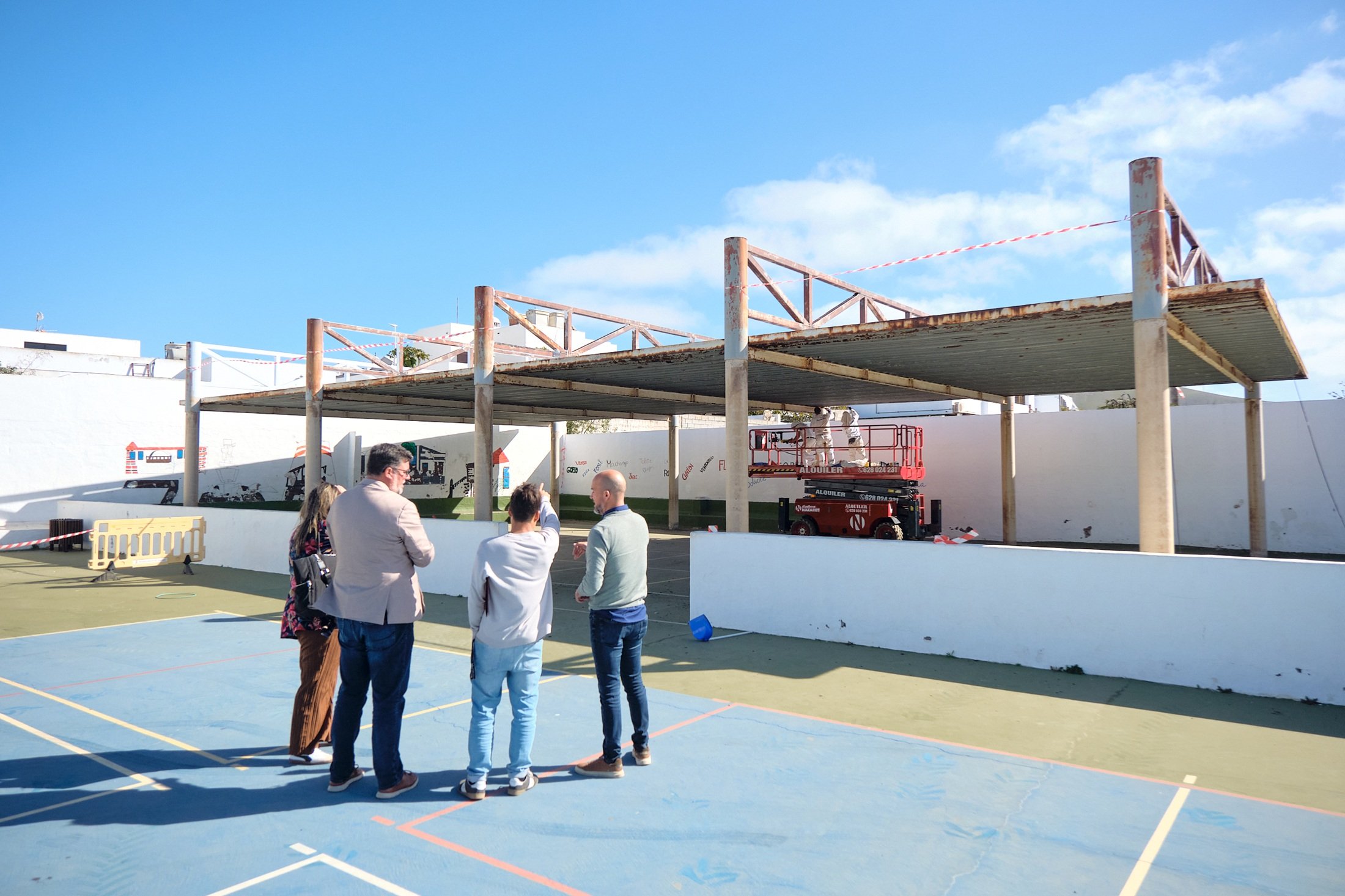 Visita al colegio Ajei