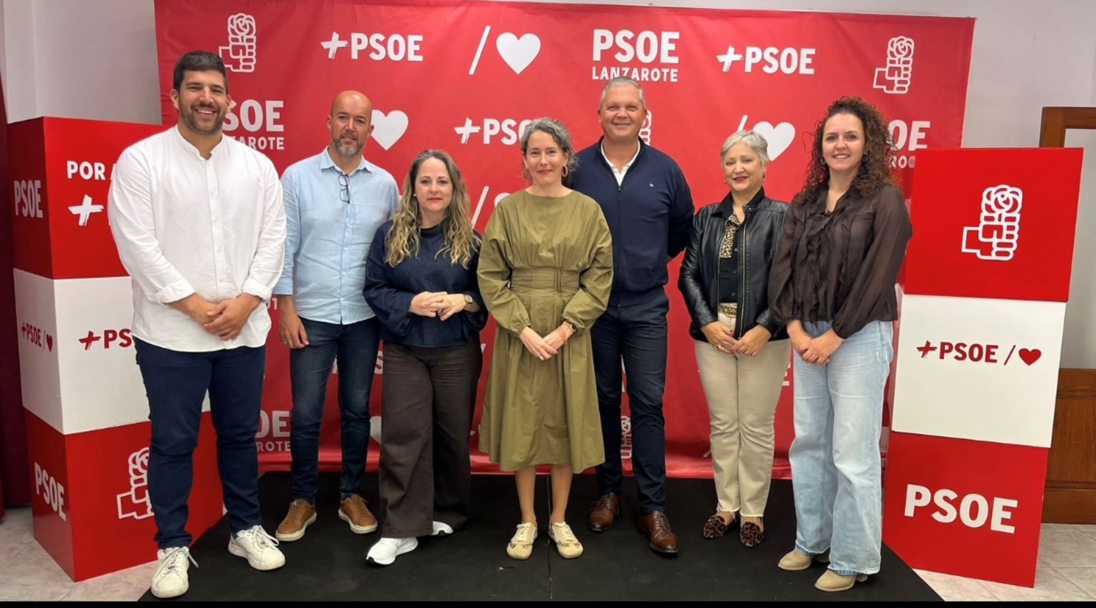 Concejales del PSOE de Lanzarote