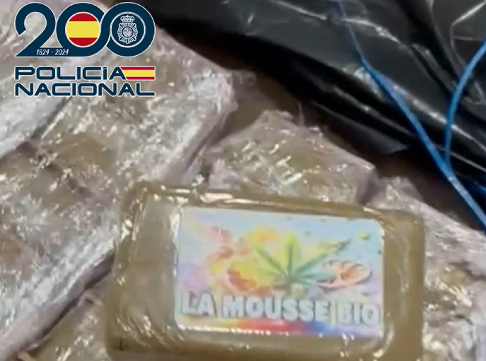 Hachís interceptado en el Puerto de los Mármoles.