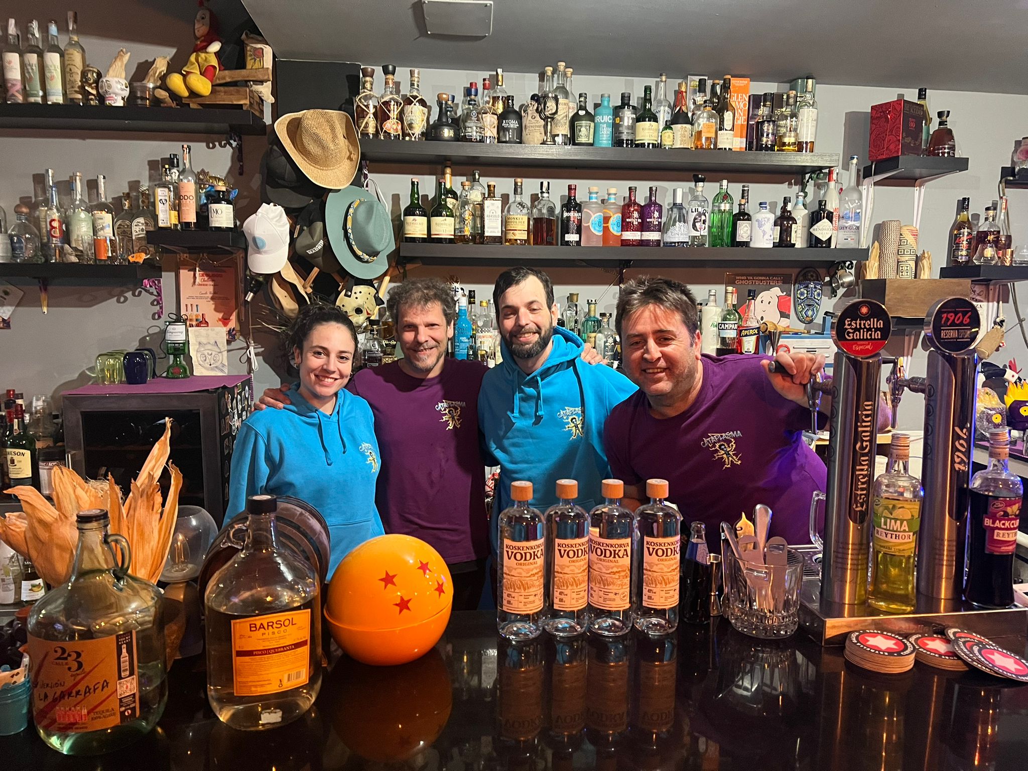 De izquierda a derecha: Alba Castilla, Álvaro Puertas, Alberto García y Luis Kane. De izquierda a derecha: Alba Castilla, Álvaro Puertas, Alberto García y Luis Kane.