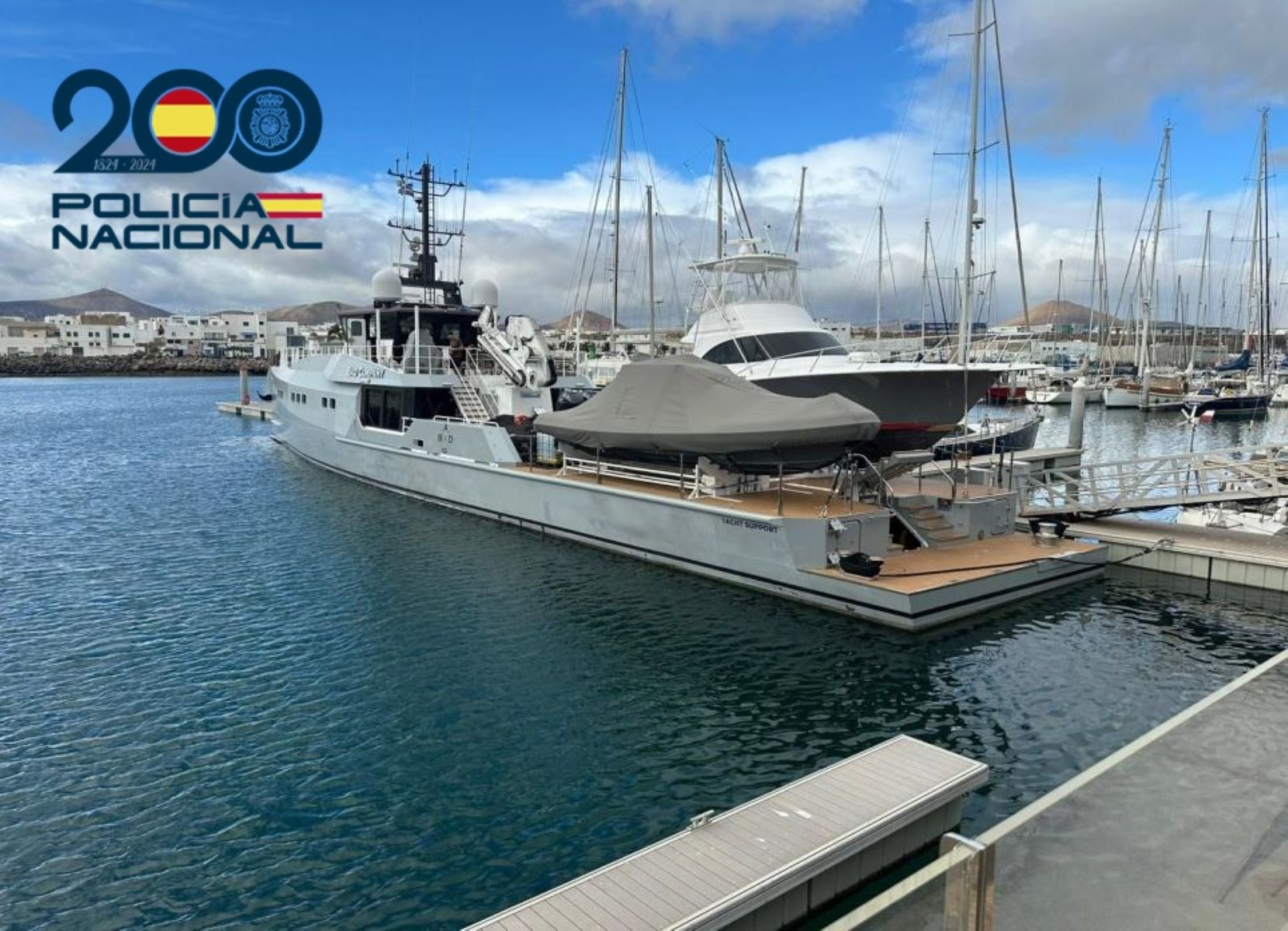 Robo en un yate de lujo en el Marina Arrecife