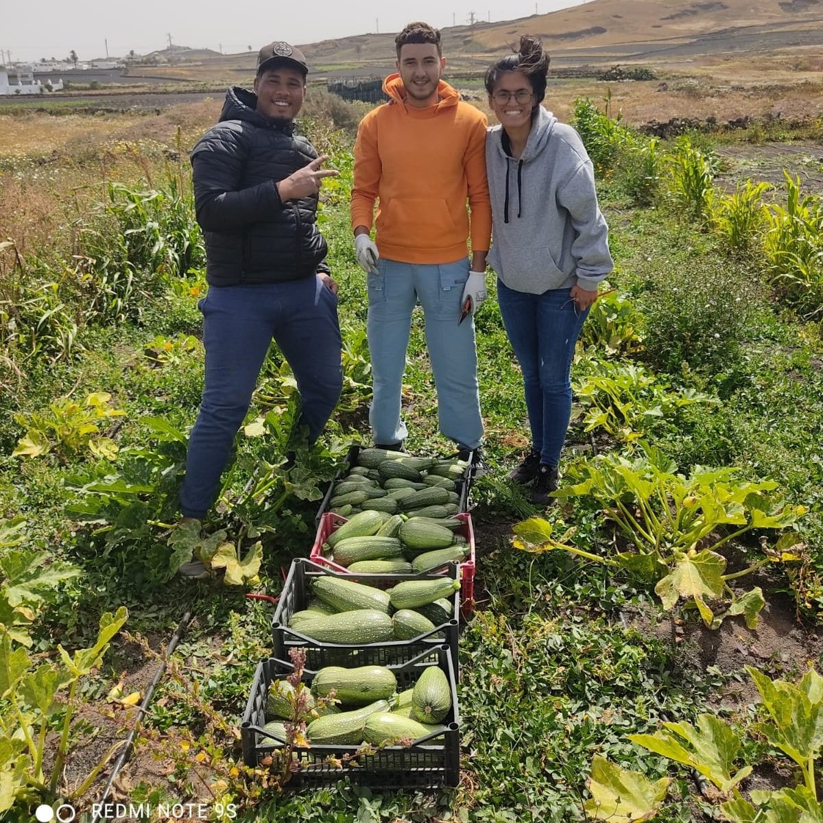 Jóvenes del proyecto Chingafa. Jóvenes del proyecto Chingafa.