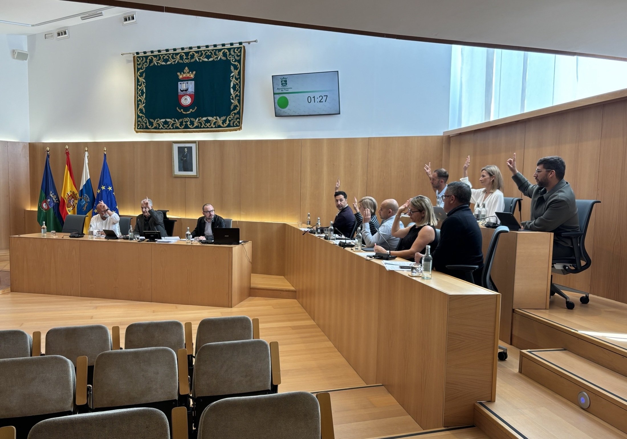 Pleno ordinario del Ayuntamiento de Tías