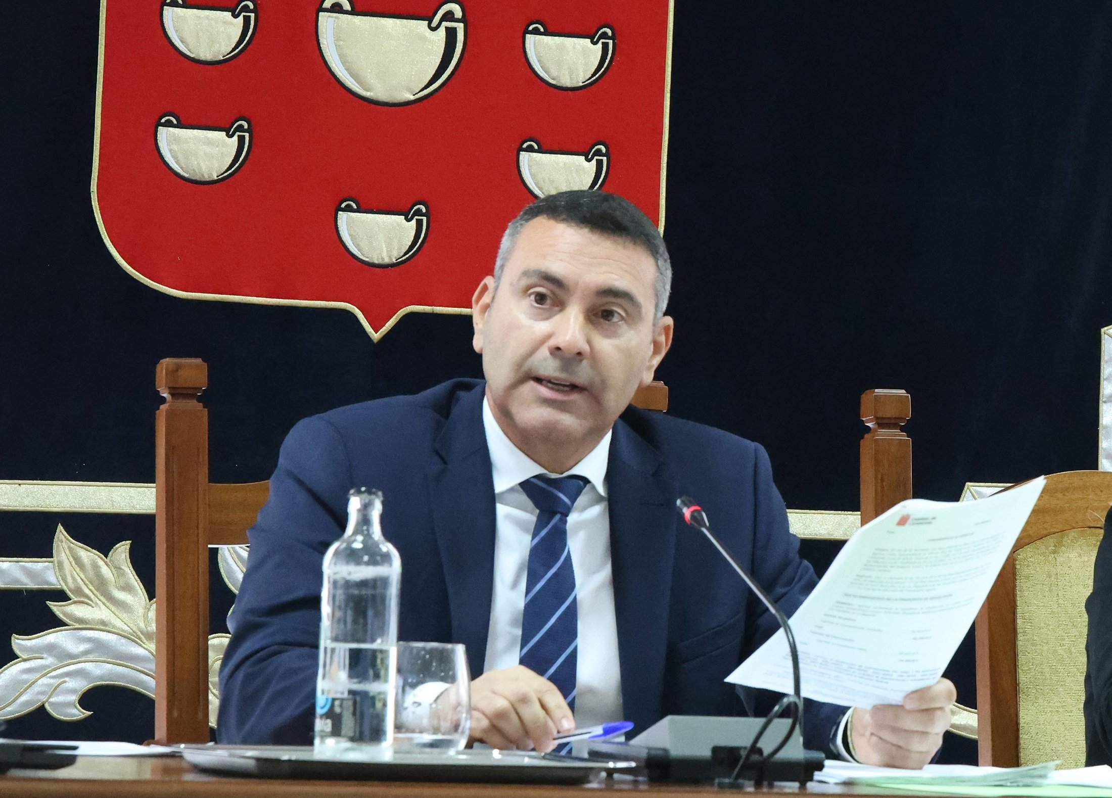 Oswaldo Betancort, presidente del Cabildo de Lanzaroterrr Oswaldo Betancort, presidente del Cabildo de Lanzaroterrr