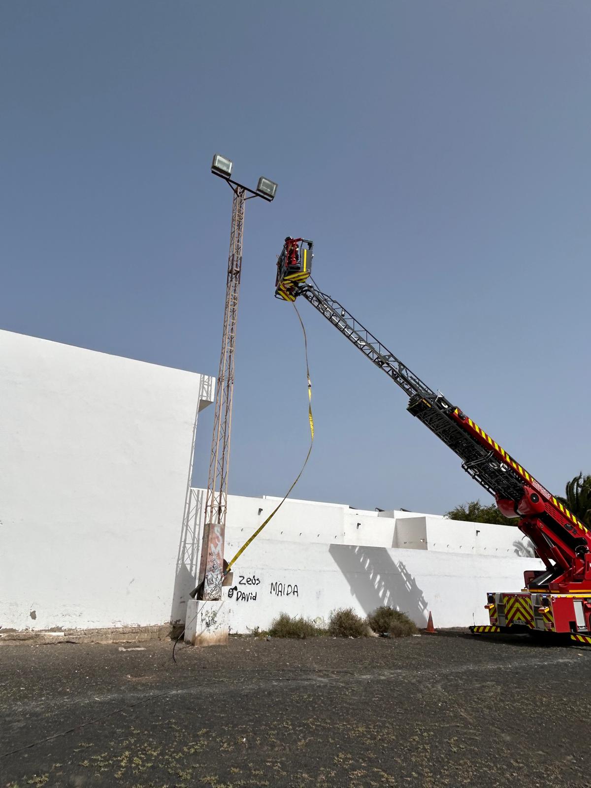 Intervenciones del Consorcio de Emergencias por el fuerte viento, febrero 2026
