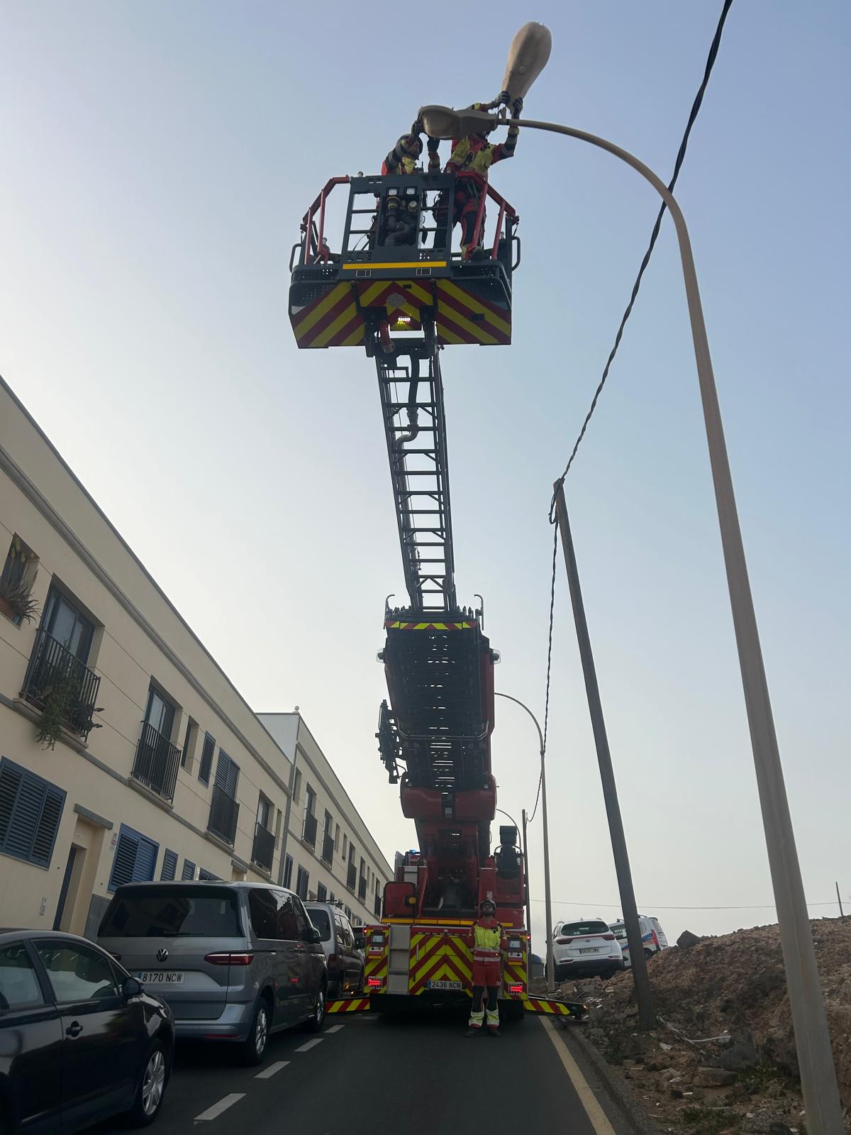 Intervenciones del Consorcio de Emergencias por el fuerte viento, febrero 2026