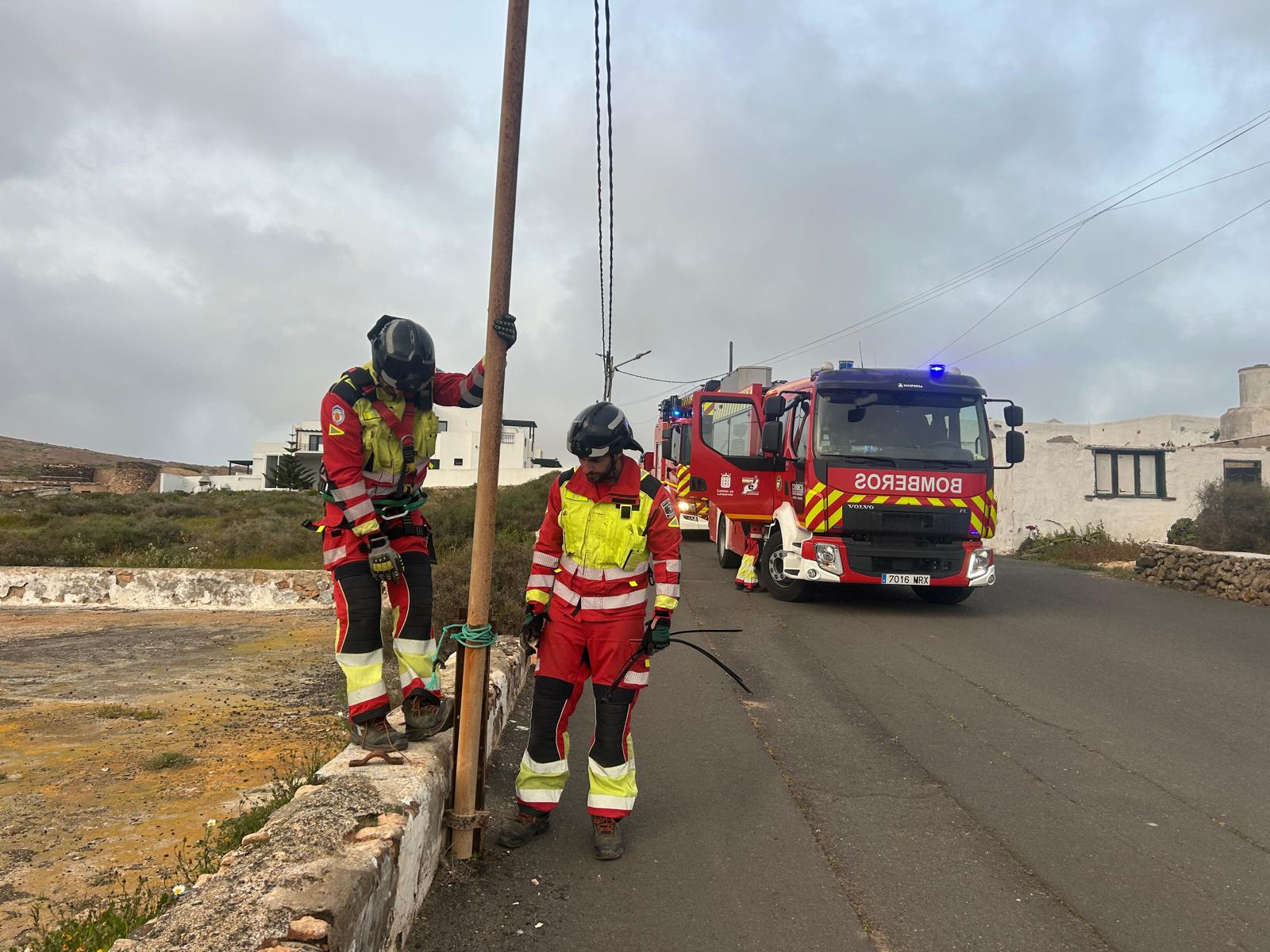 Intervenciones del Consorcio de Emergencias por el fuerte viento, febrero 2026
