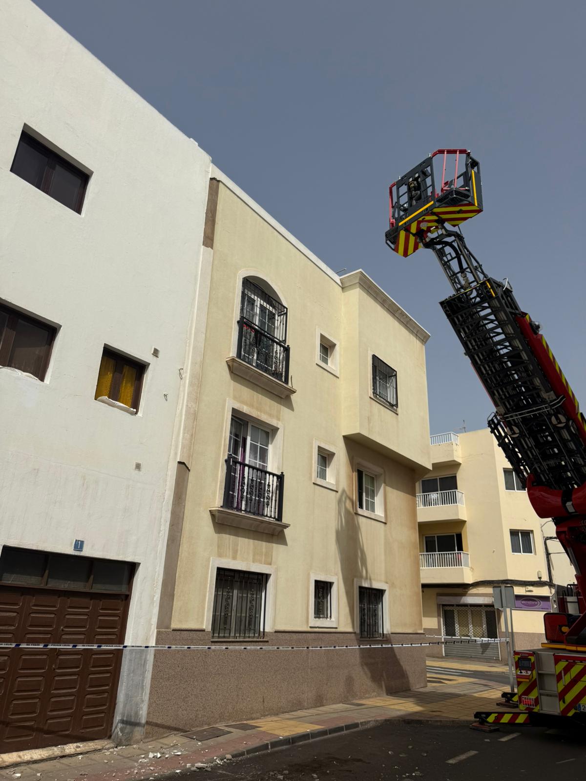 Intervenciones del Consorcio de Emergencias por el fuerte viento, febrero 2026