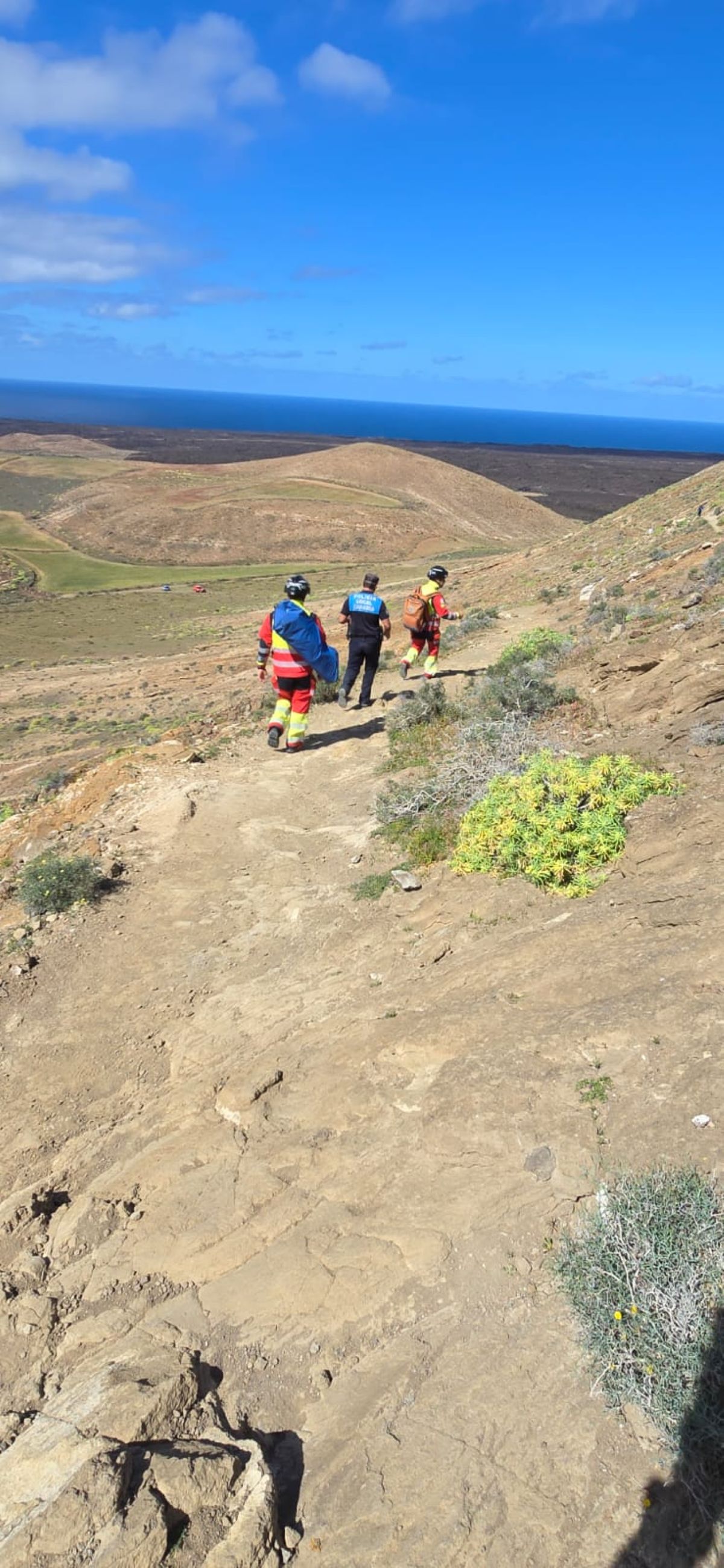 Rescate en Caldera Blanca