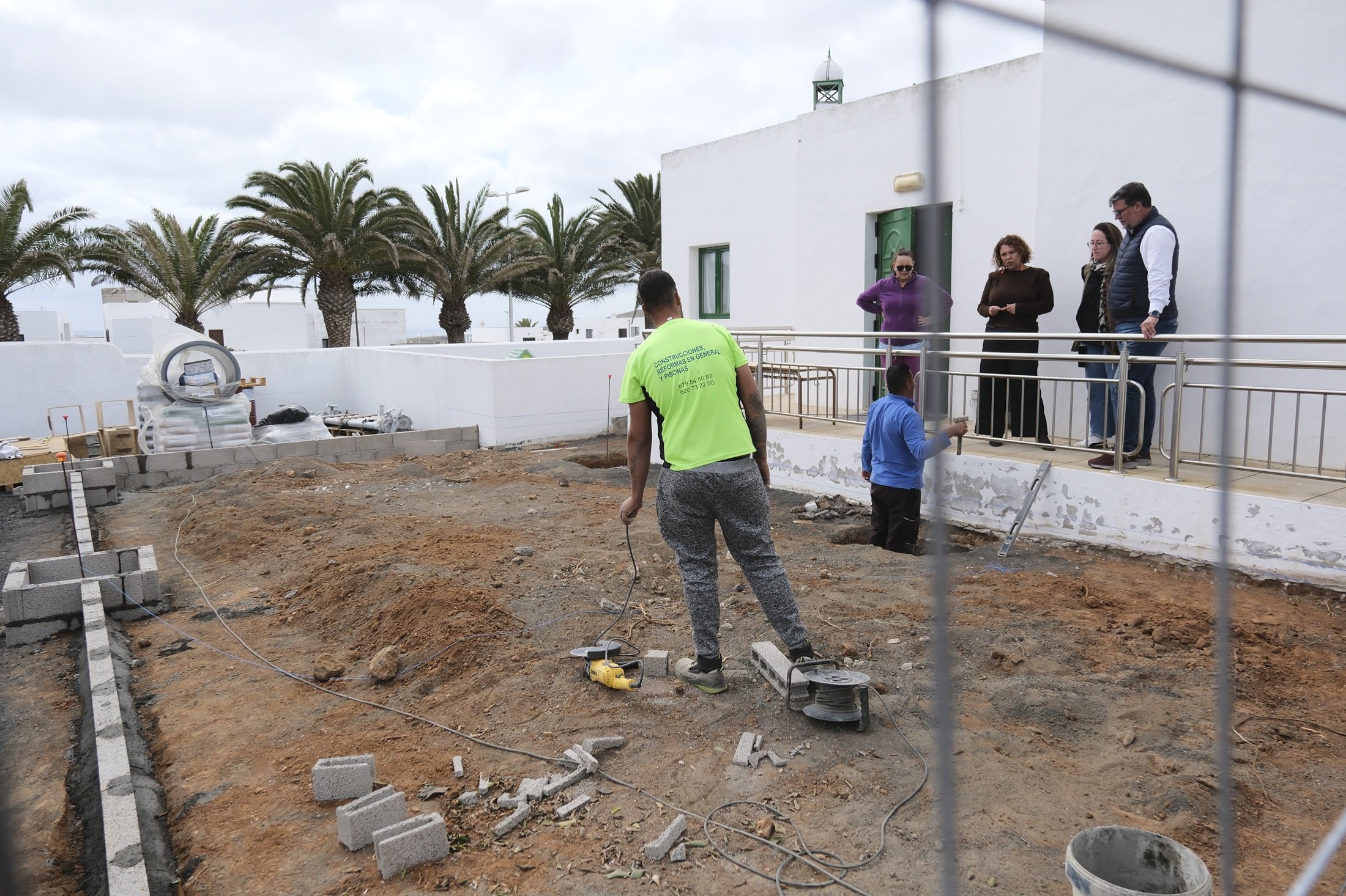 Obras de mejora en la Escuela Infantil de San Bartolomé