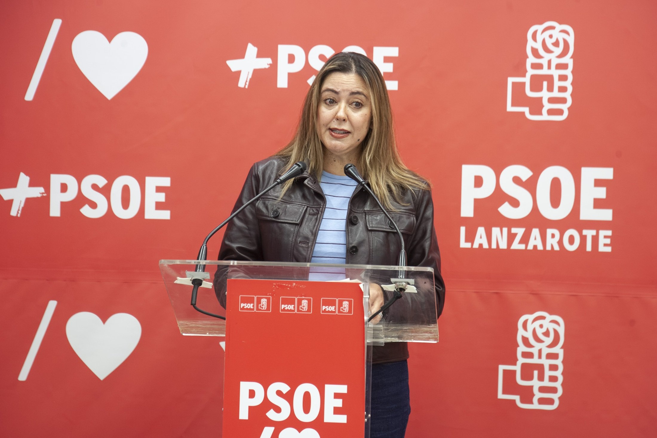 La secretaria general del PSOE de Lanzarote y diputada en el Congreso, María Dolores Corujo. Foto: Juan Mateos La secretaria general del PSOE de Lanzarote y diputada en el Congreso, María Dolores Corujo. Foto: Juan Mateos
