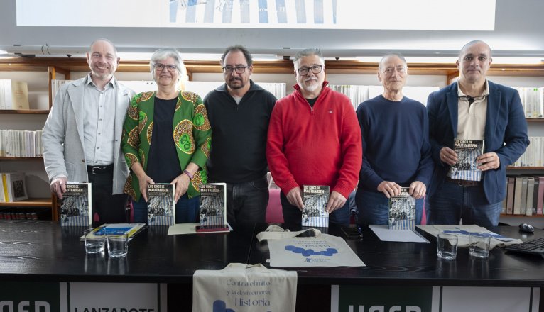  Presentación del libro de 'Los cinco de Mauthausen'. Foto: Juan Mateos.