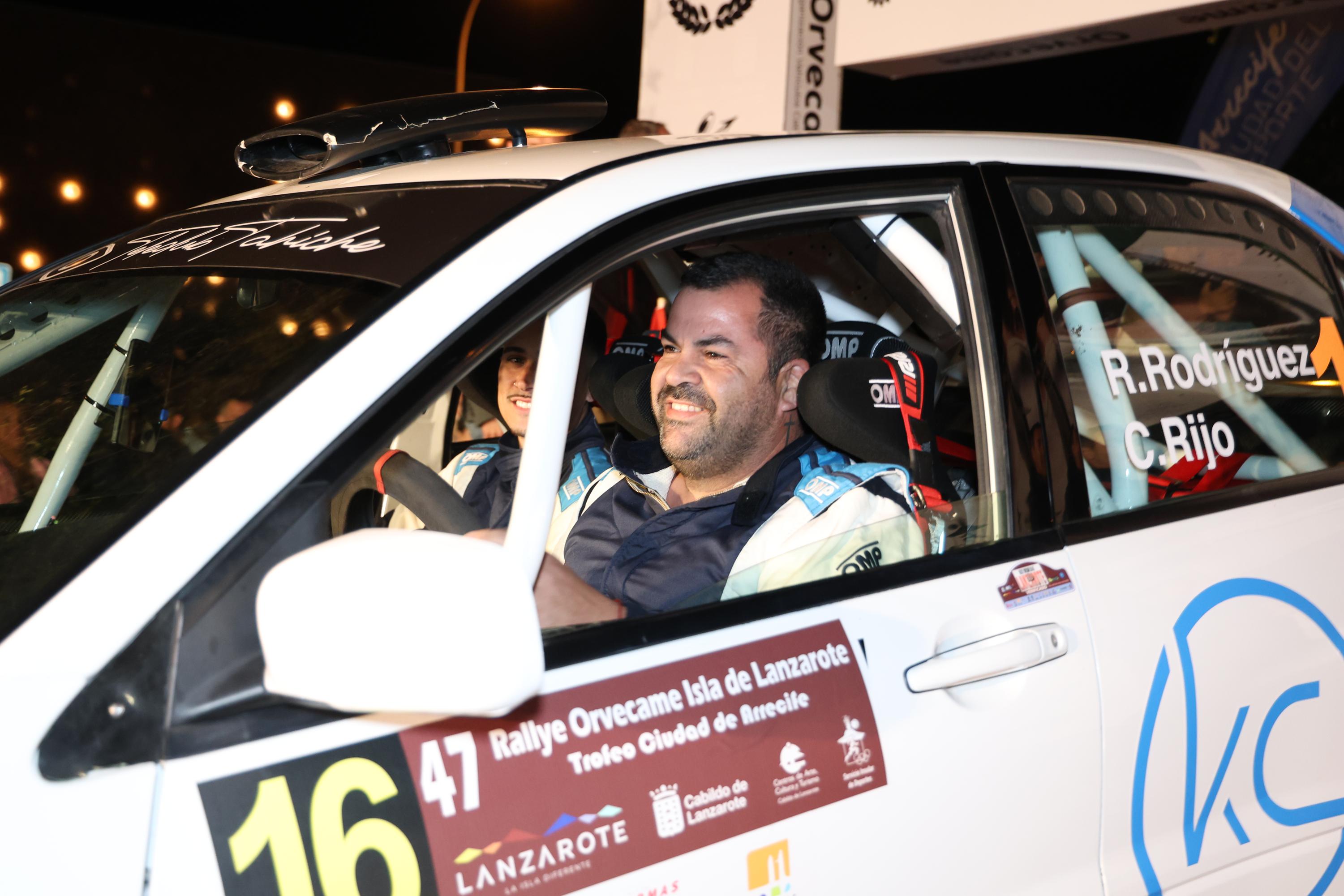 Banderazo de salida al Rallye Orvecame-Isla de Lanzarote y Trofeo Ciudad de Arrecife, 2026