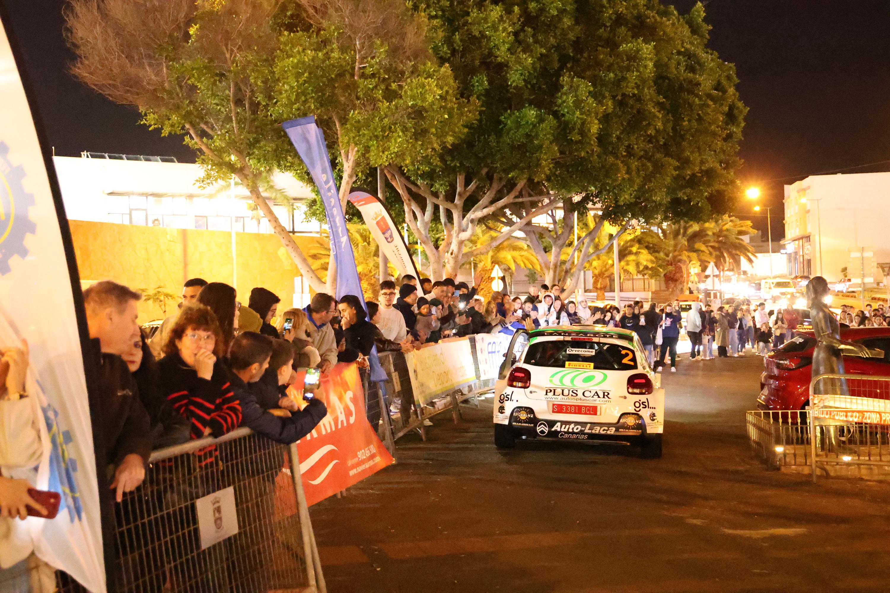 Banderazo de salida al Rallye Orvecame-Isla de Lanzarote y Trofeo Ciudad de Arrecife, 2026