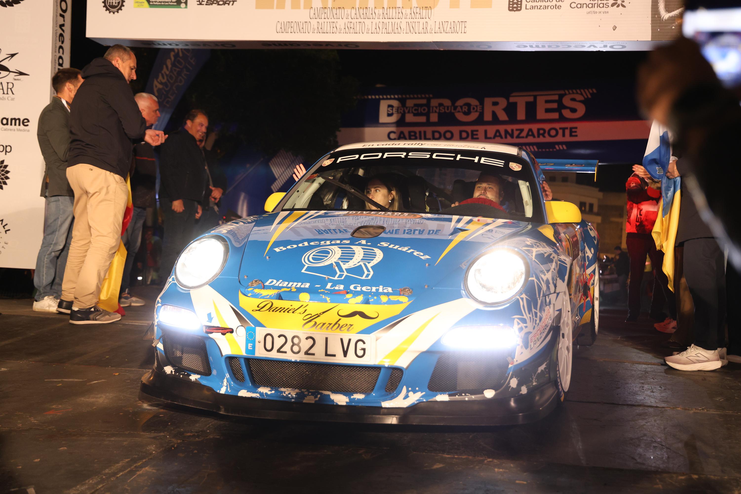 Banderazo de salida al Rallye Orvecame-Isla de Lanzarote y Trofeo Ciudad de Arrecife, 2026