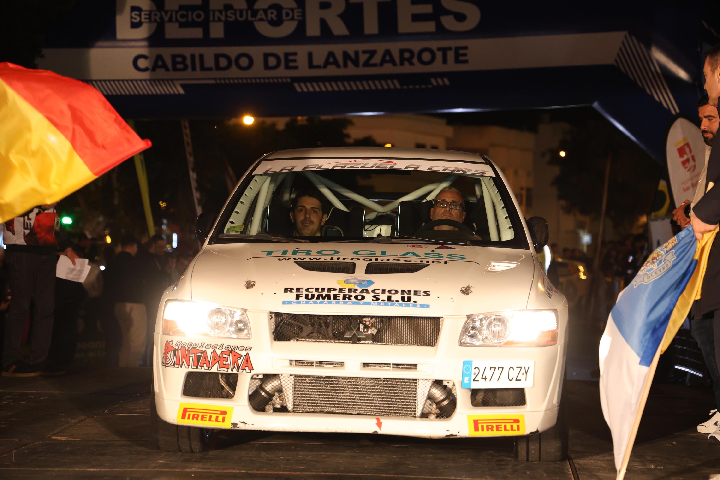 Banderazo de salida al Rallye Orvecame-Isla de Lanzarote y Trofeo Ciudad de Arrecife, 2026