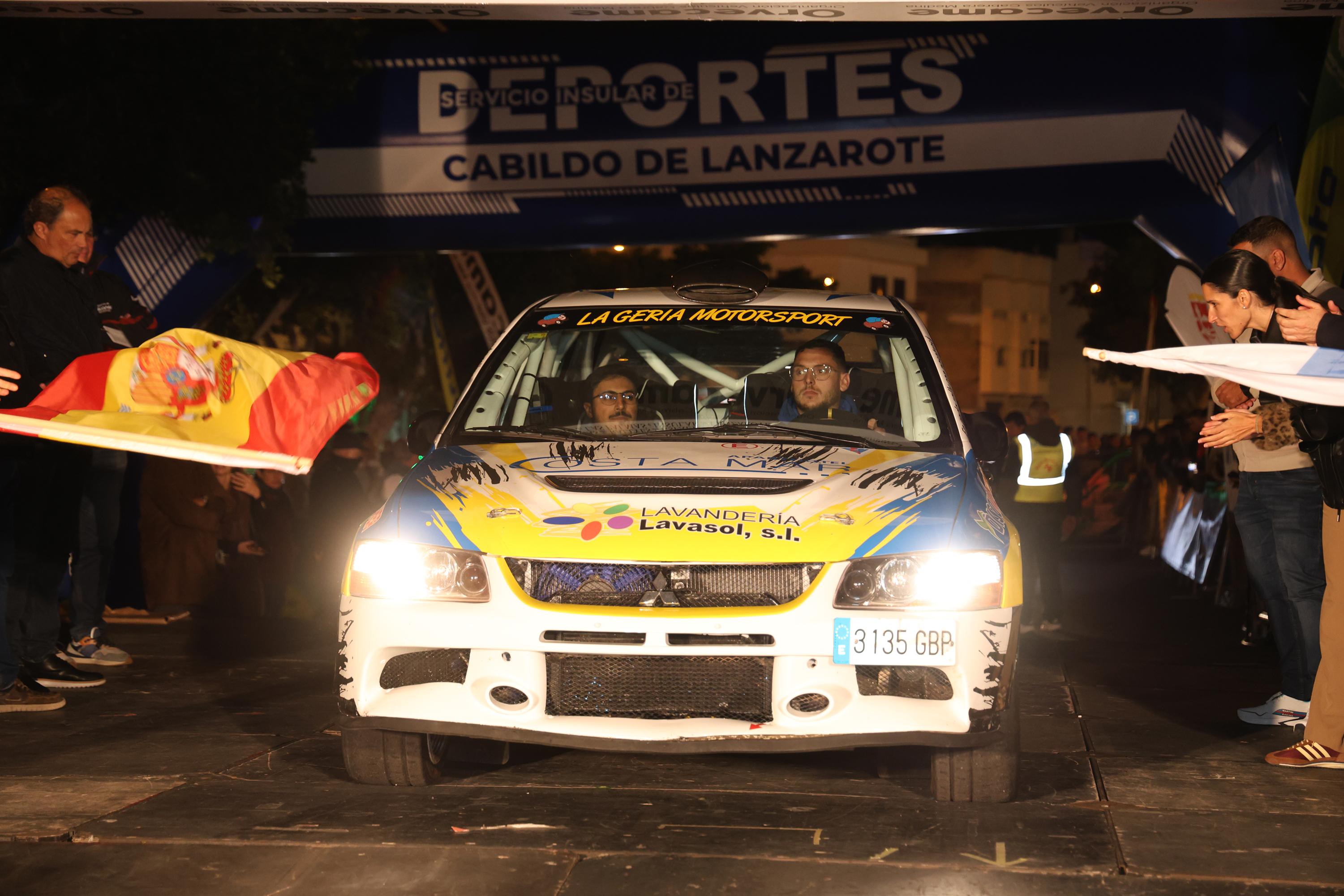 Banderazo de salida al Rallye Orvecame-Isla de Lanzarote y Trofeo Ciudad de Arrecife, 2026