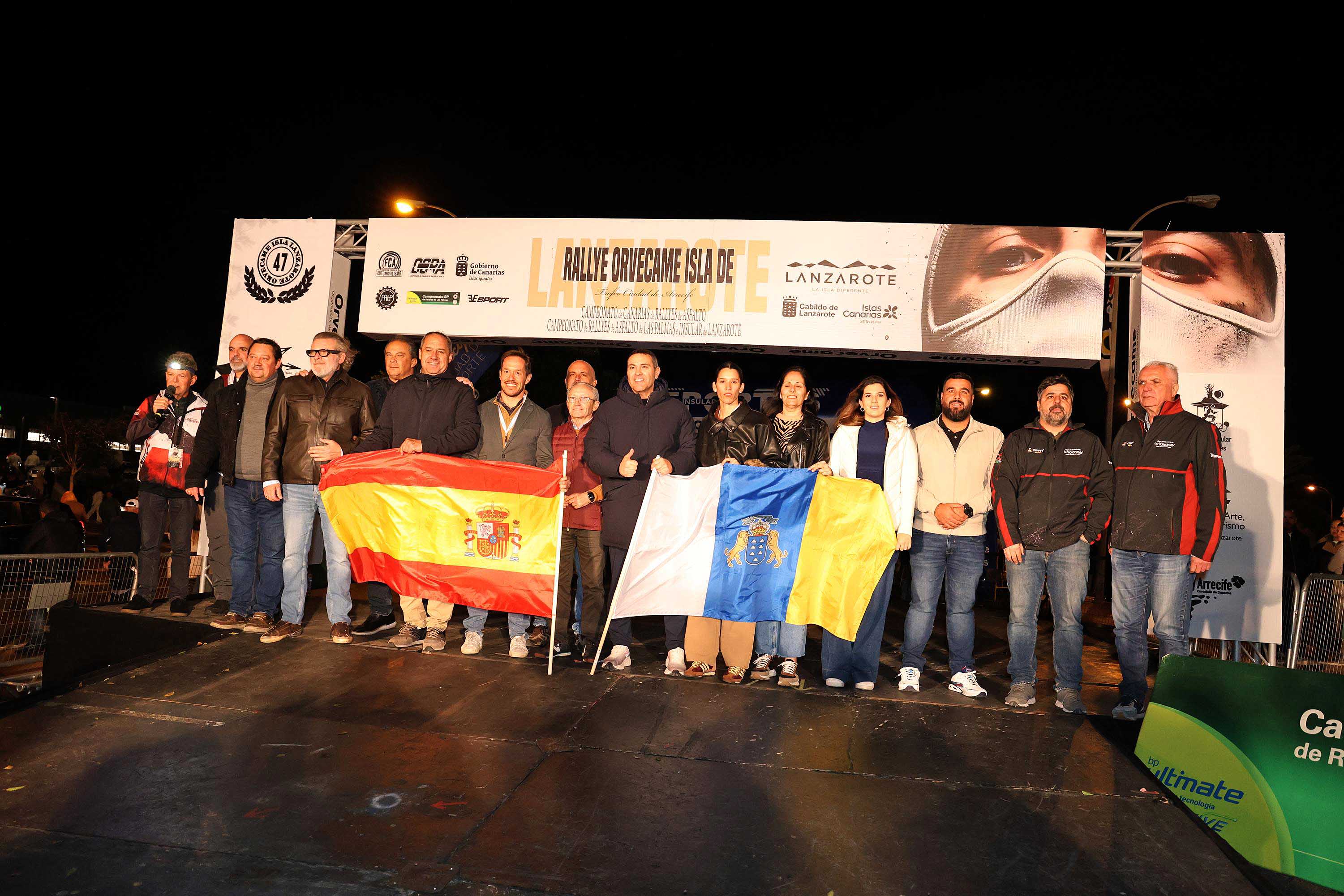 Banderazo de salida al Rallye Orvecame-Isla de Lanzarote y Trofeo Ciudad de Arrecife, 2026