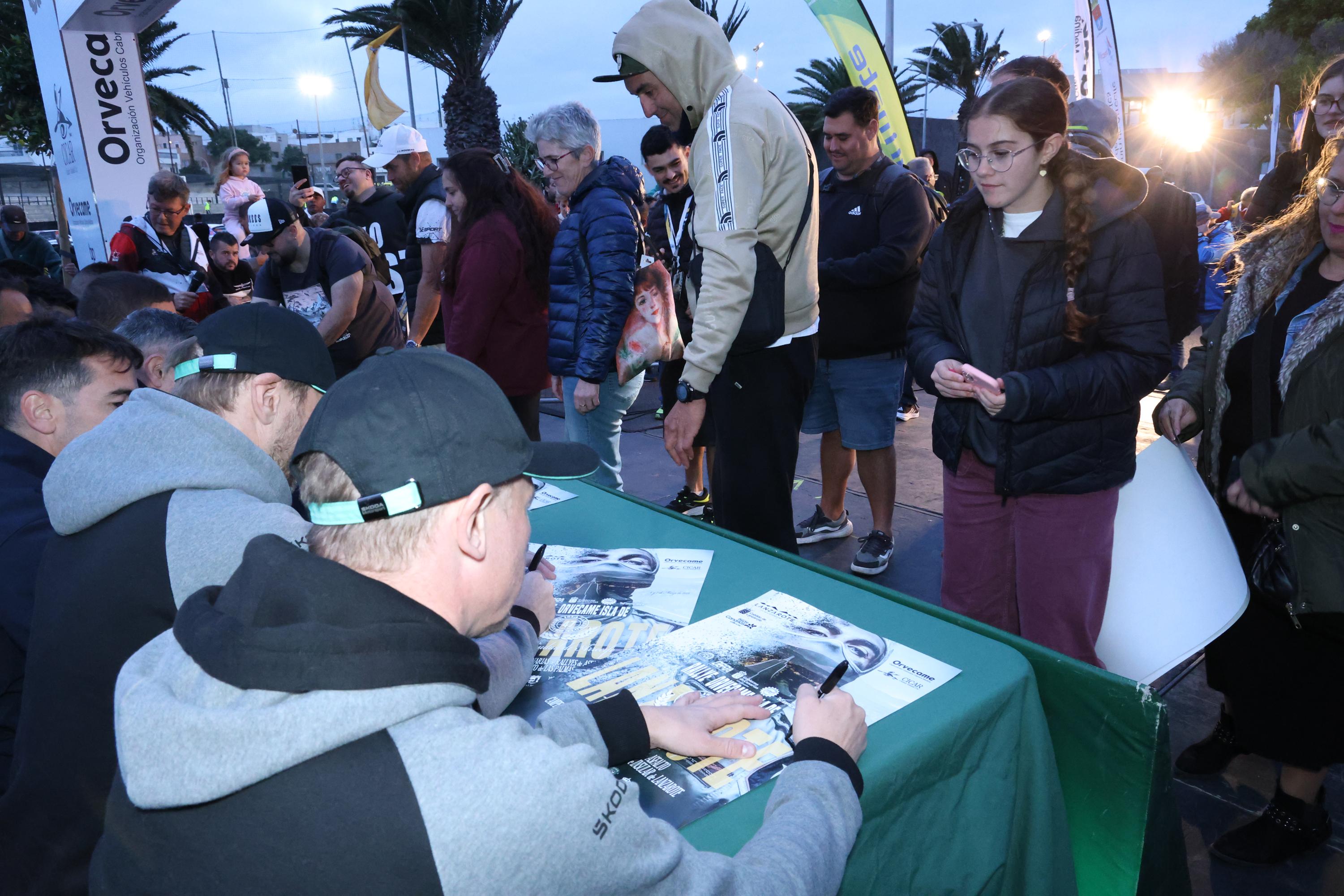 Banderazo de salida al Rallye Orvecame-Isla de Lanzarote y Trofeo Ciudad de Arrecife, 2026