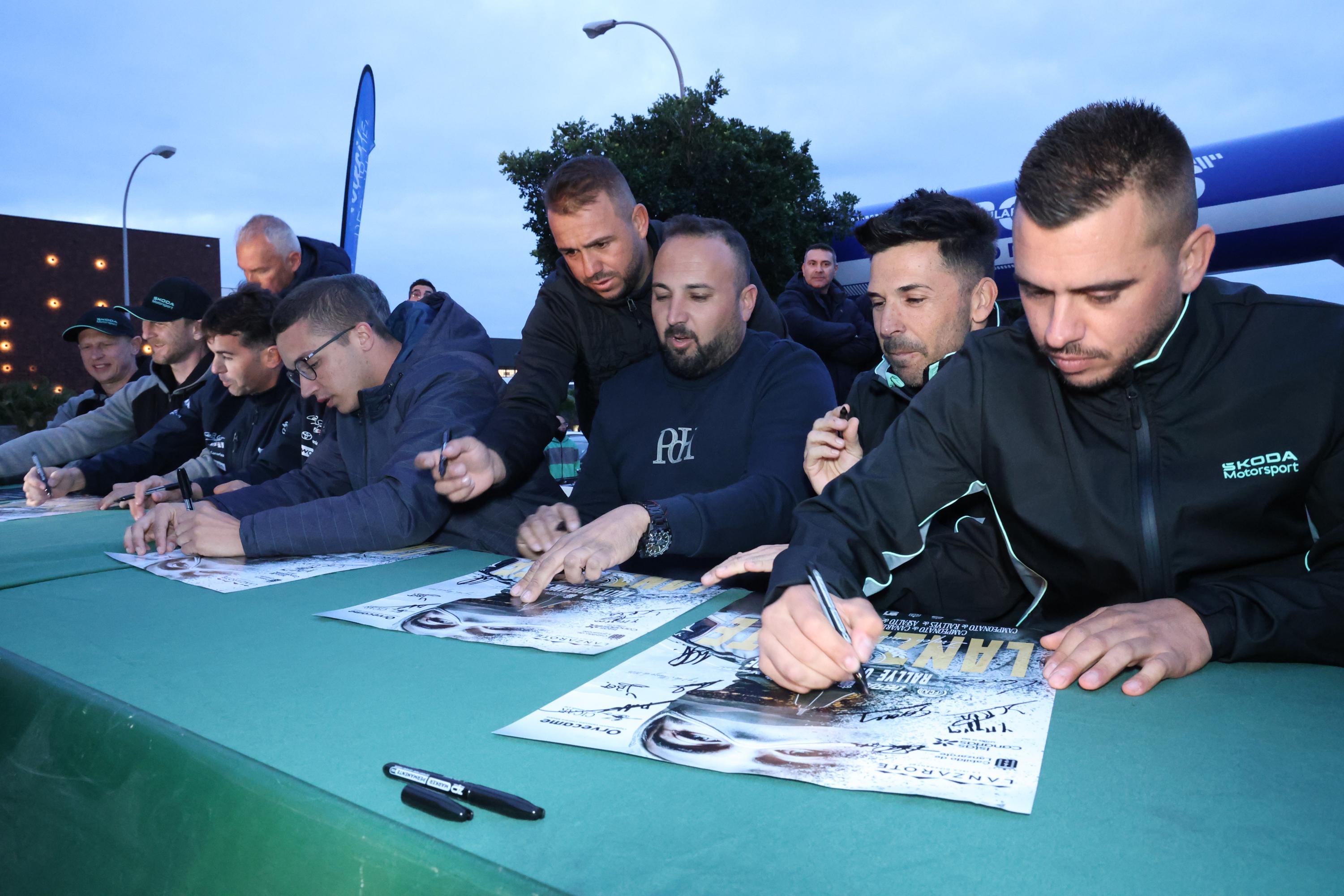 Banderazo de salida al Rallye Orvecame-Isla de Lanzarote y Trofeo Ciudad de Arrecife, 2026