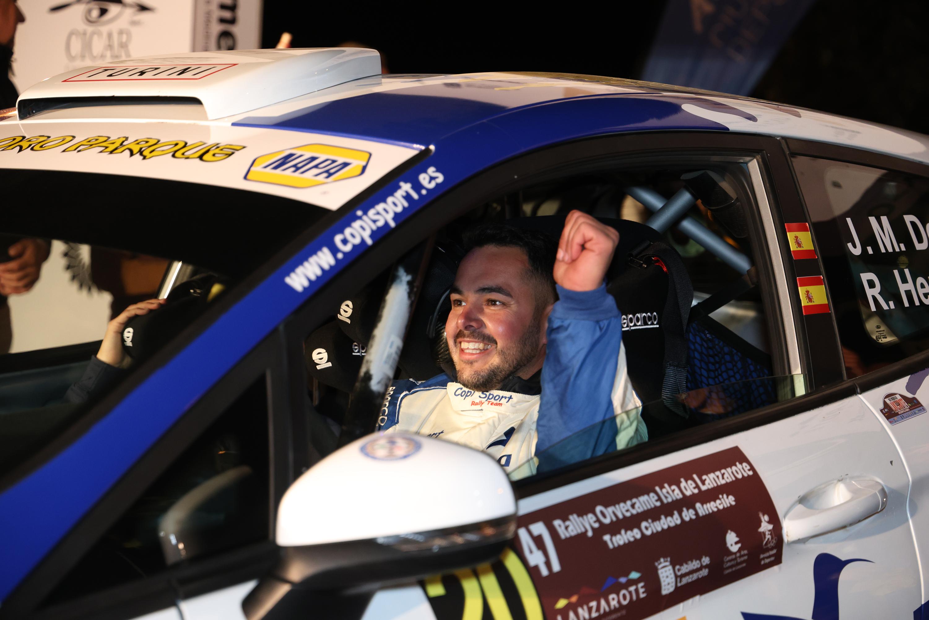 Banderazo de salida al Rallye Orvecame-Isla de Lanzarote y Trofeo Ciudad de Arrecife, 2026