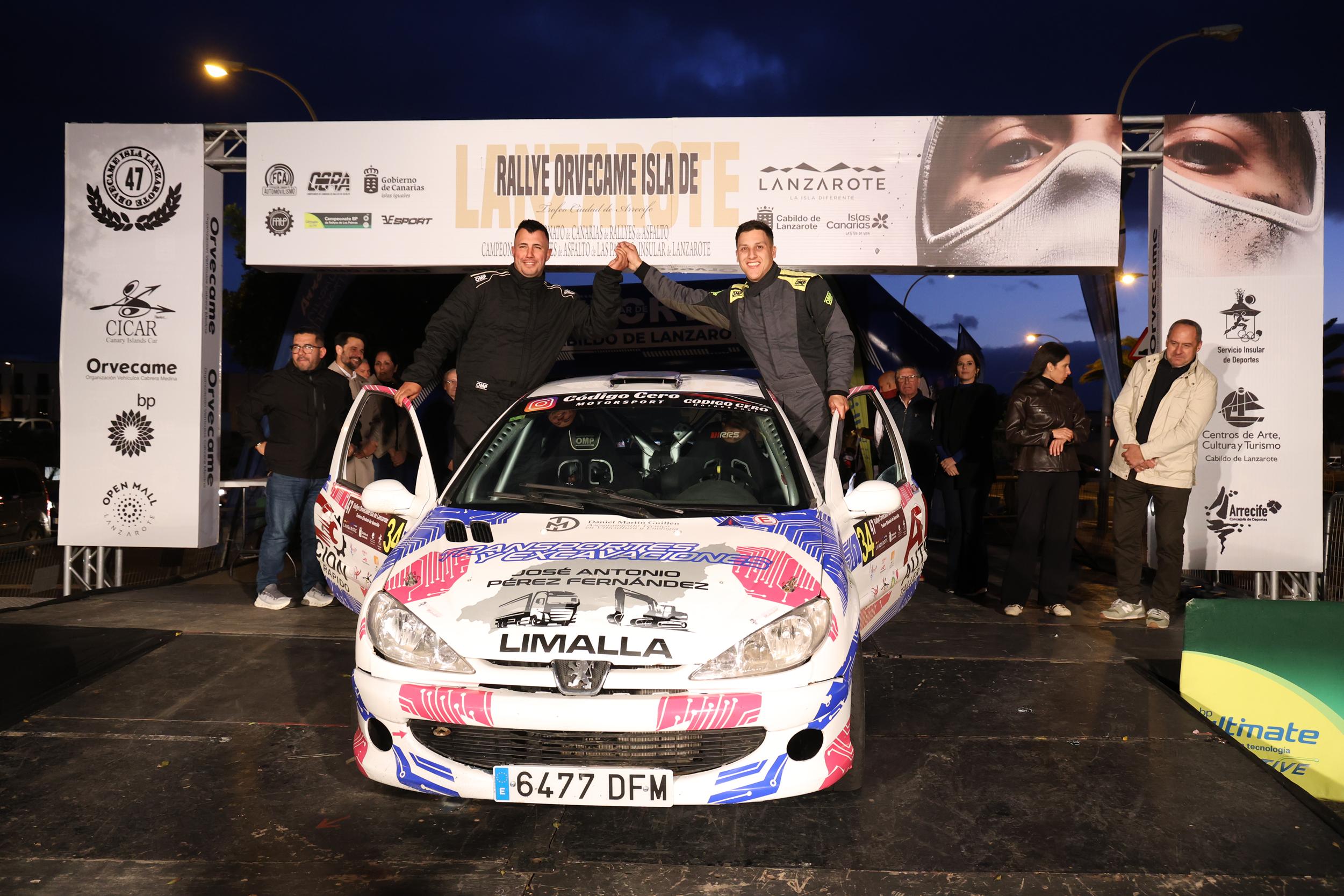 Alexey Lukyanyuk "vuela" con el Skoda en Lanzarote y gana su primer rallye del CCRA