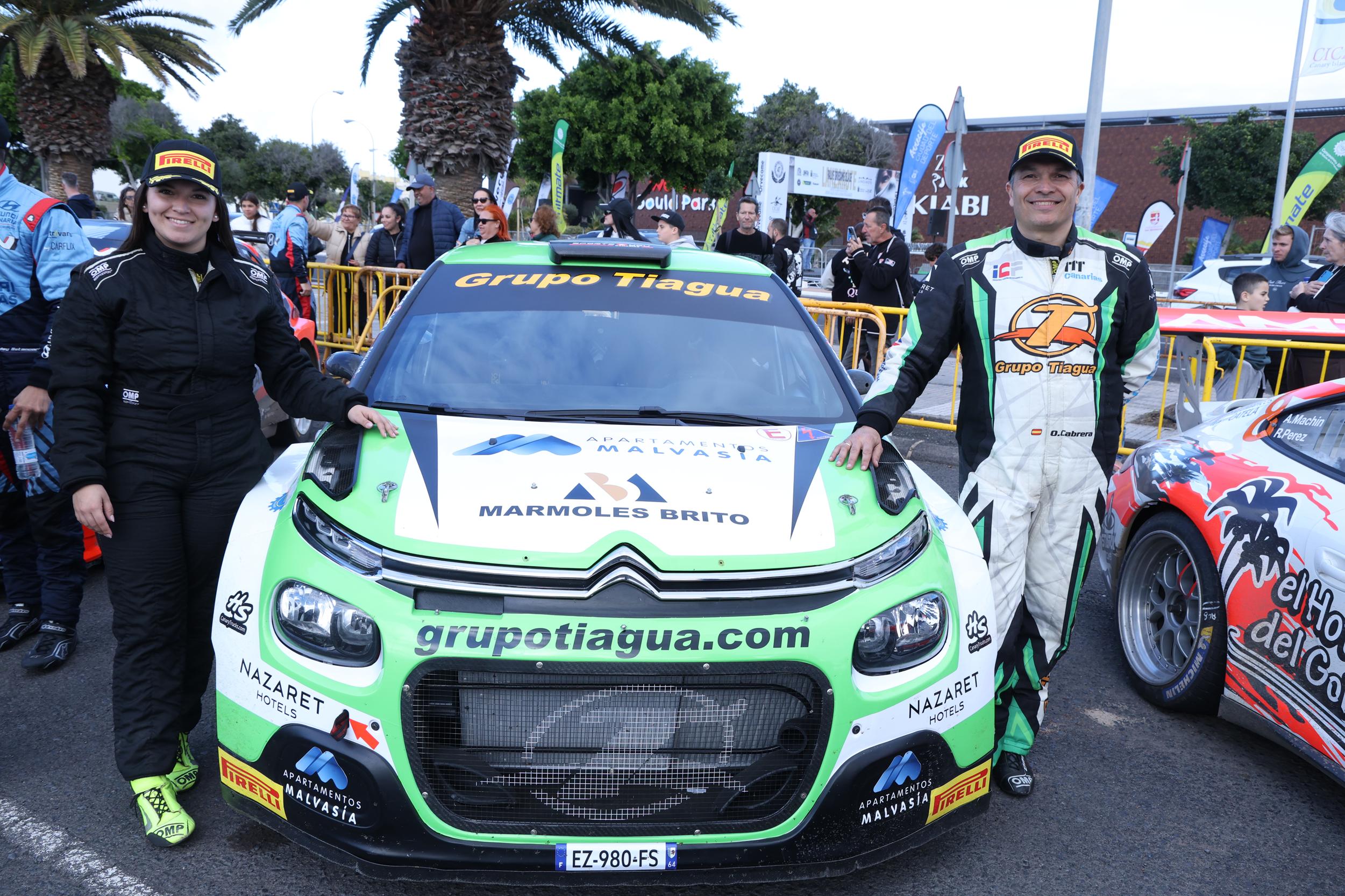 Alexey Lukyanyuk "vuela" con el Skoda en Lanzarote y gana su primer rallye del CCRA