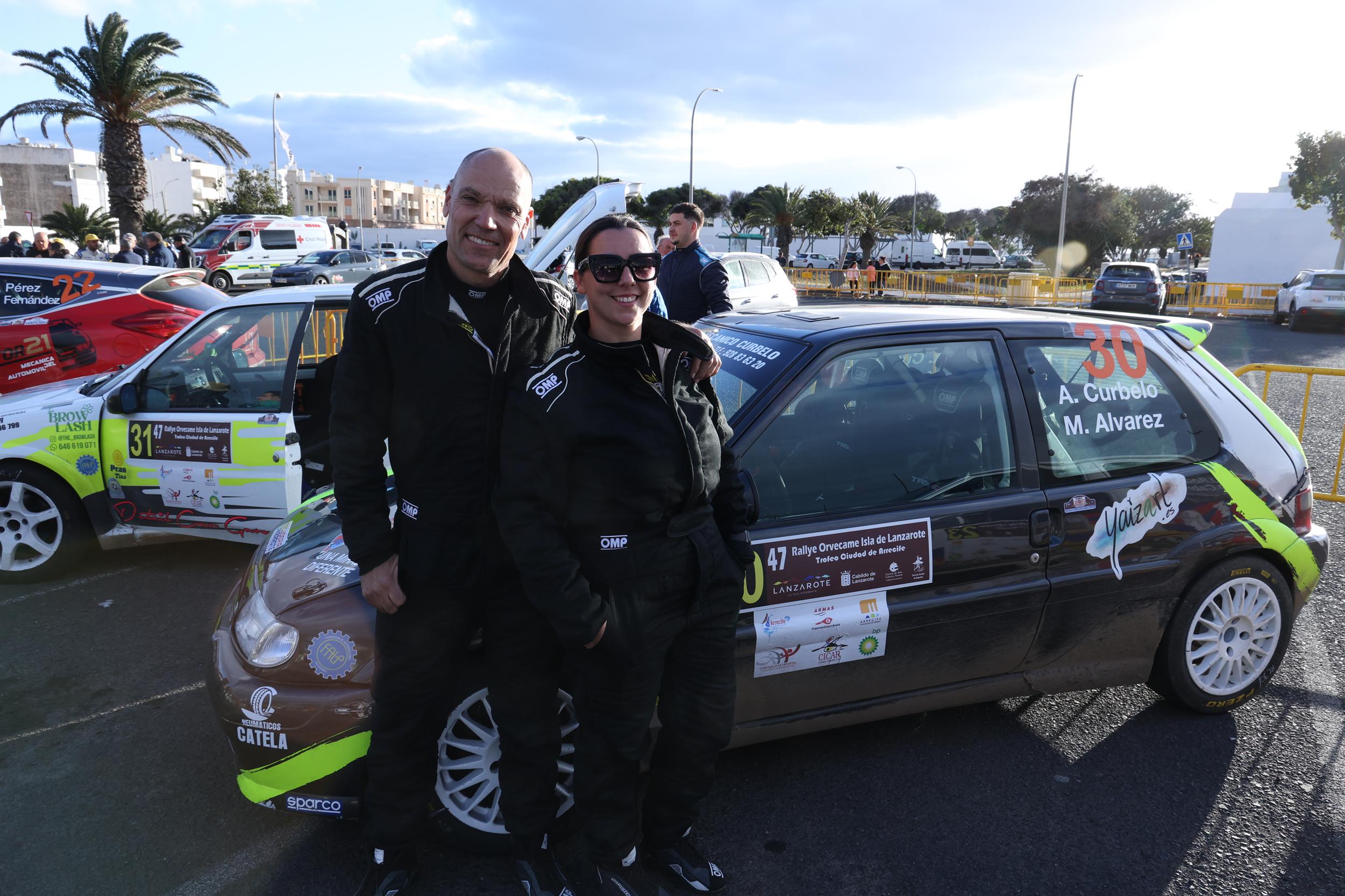 Alexey Lukyanyuk "vuela" con el Skoda en Lanzarote y gana su primer rallye del CCRA