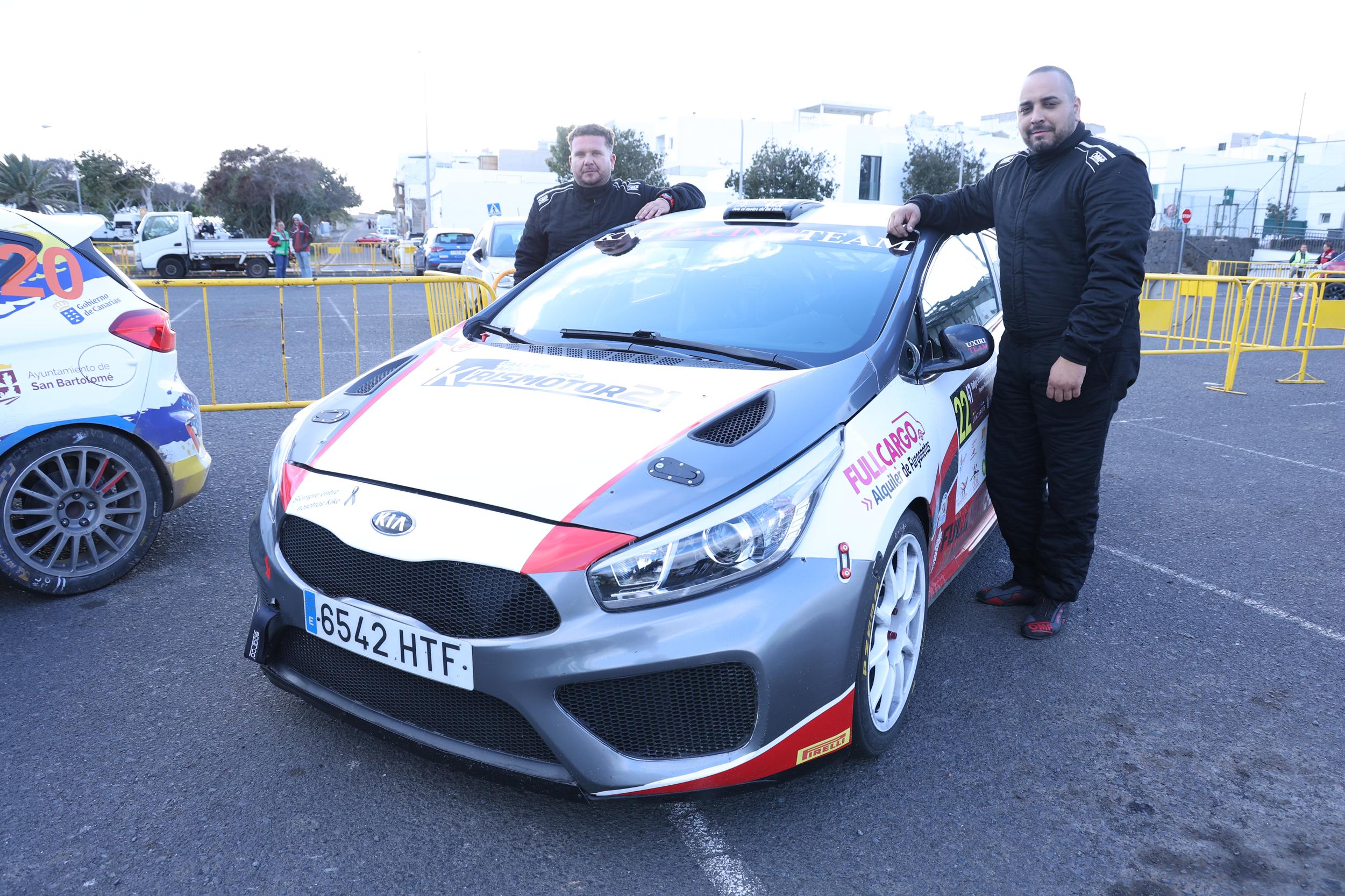 Alexey Lukyanyuk "vuela" con el Skoda en Lanzarote y gana su primer rallye del CCRA