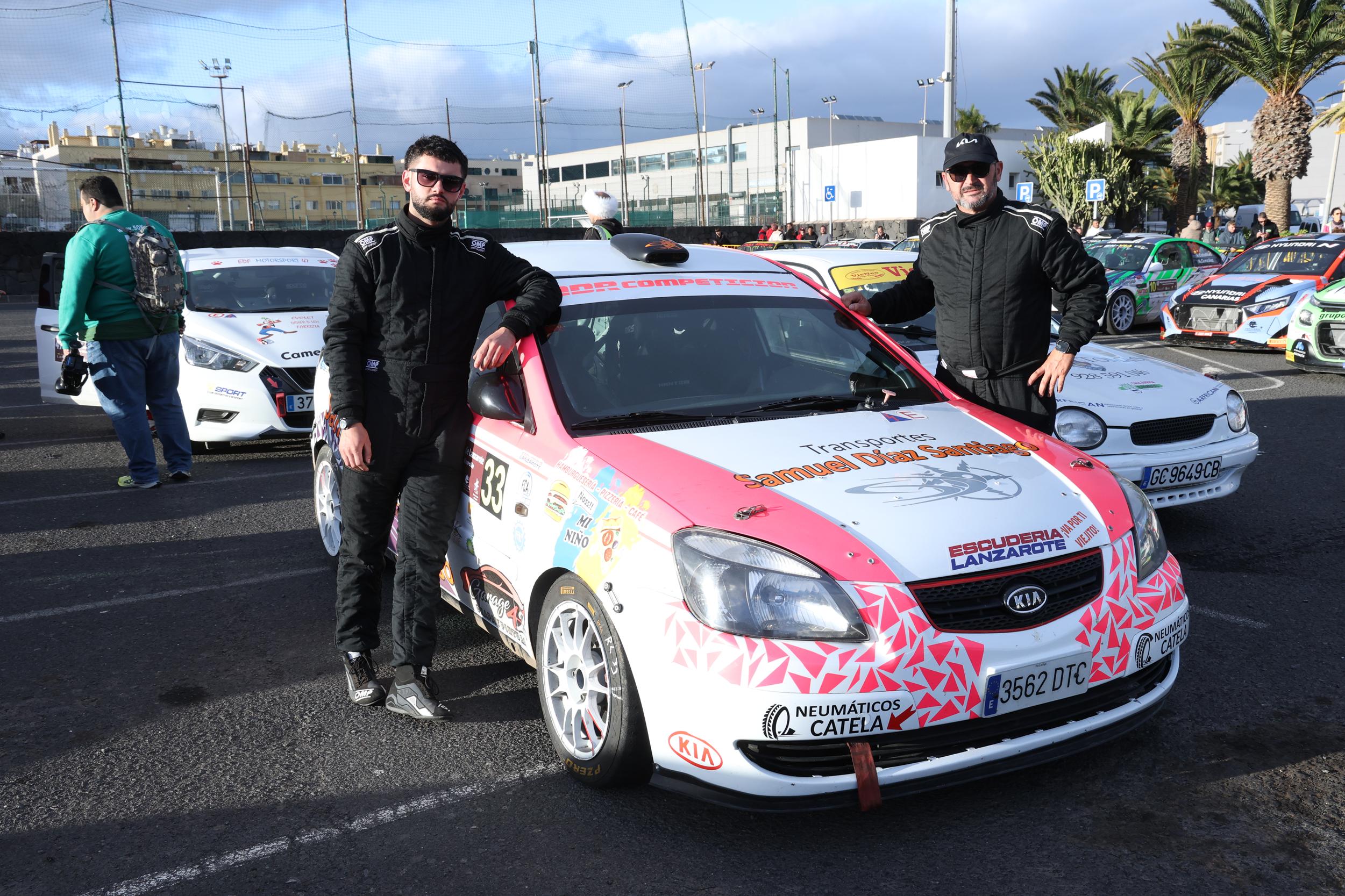 Alexey Lukyanyuk "vuela" con el Skoda en Lanzarote y gana su primer rallye del CCRA