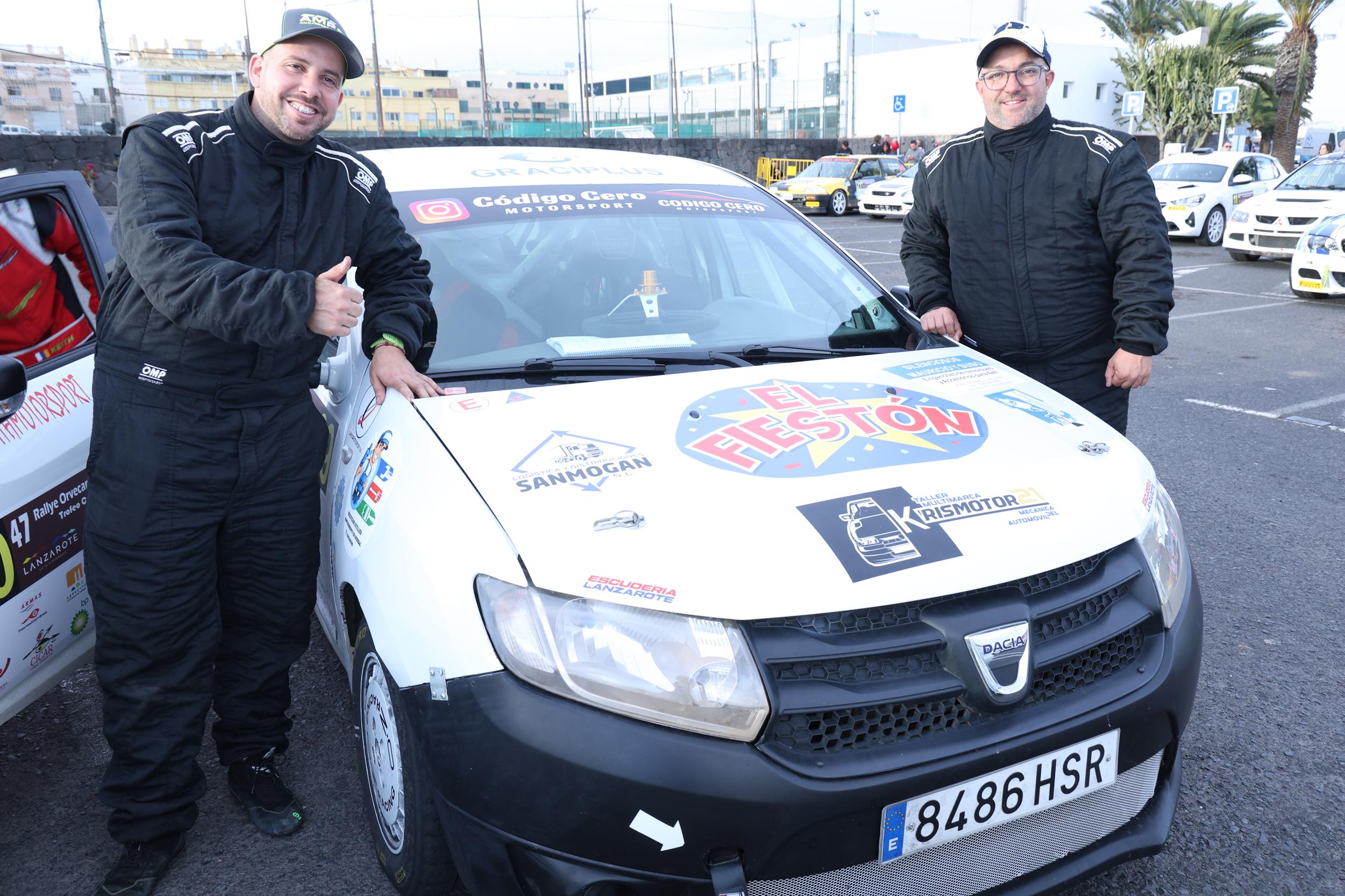 Alexey Lukyanyuk "vuela" con el Skoda en Lanzarote y gana su primer rallye del CCRA