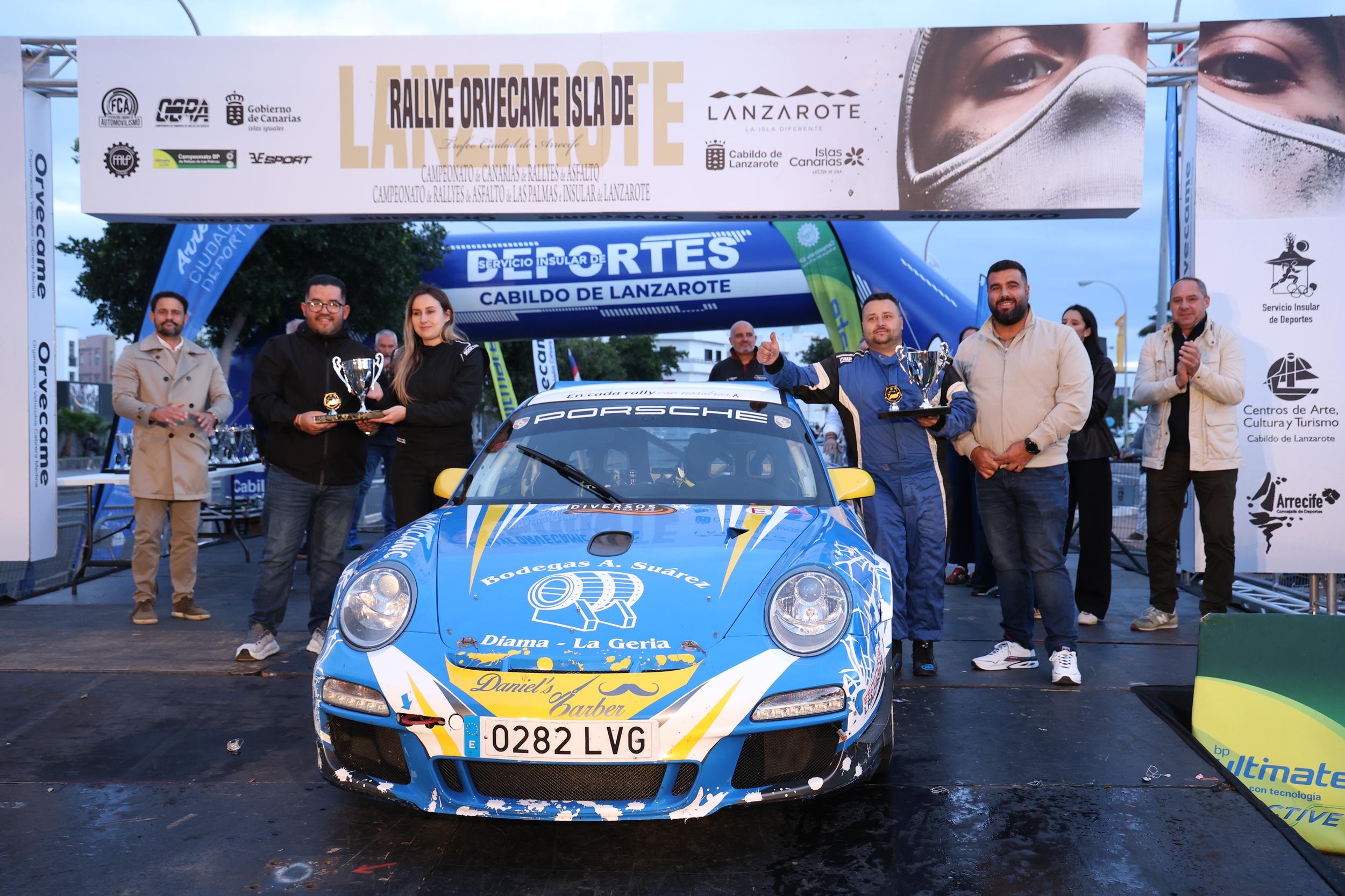 Alexey Lukyanyuk "vuela" con el Skoda en Lanzarote y gana su primer rallye del CCRA