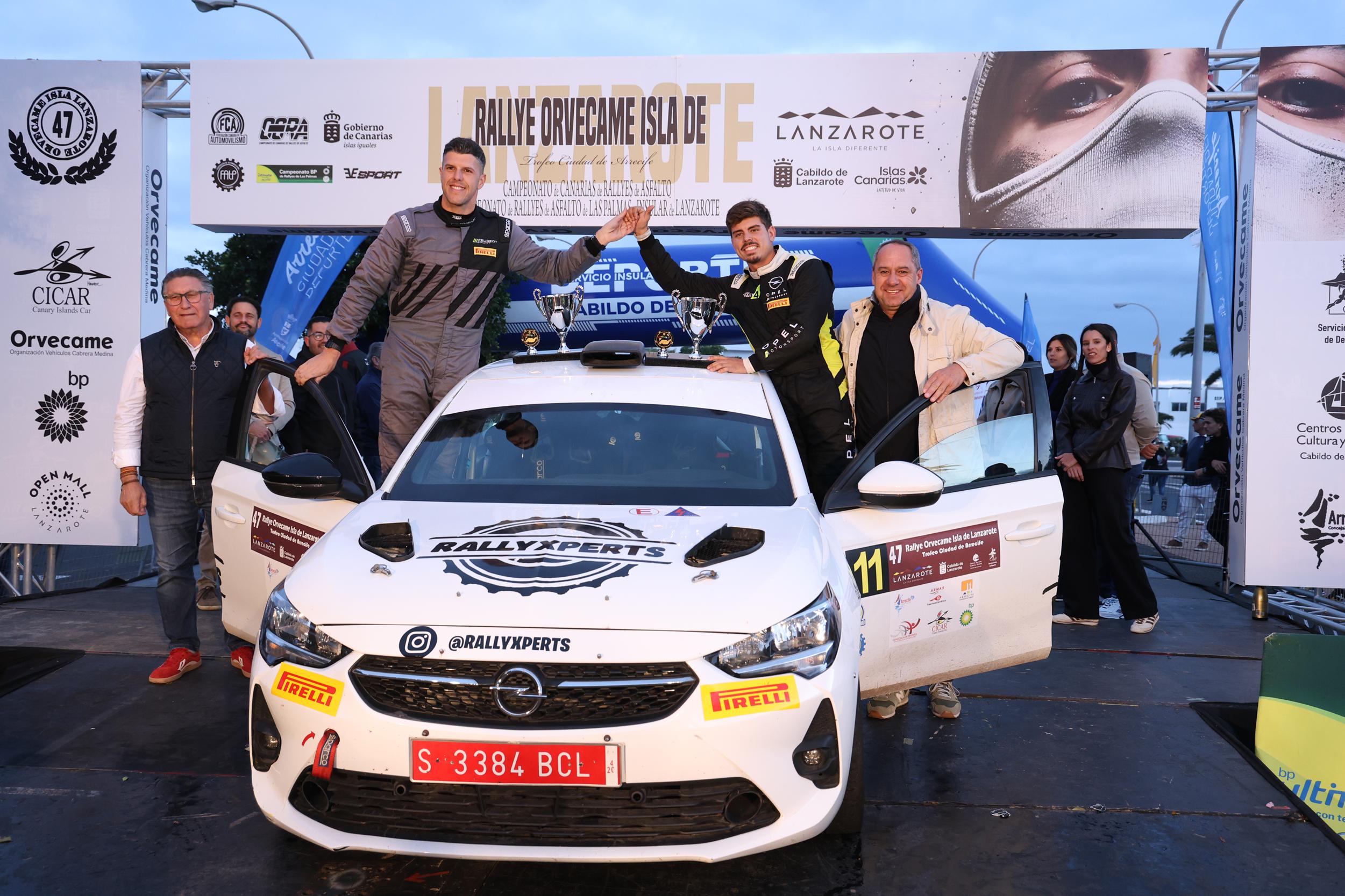 Alexey Lukyanyuk "vuela" con el Skoda en Lanzarote y gana su primer rallye del CCRA