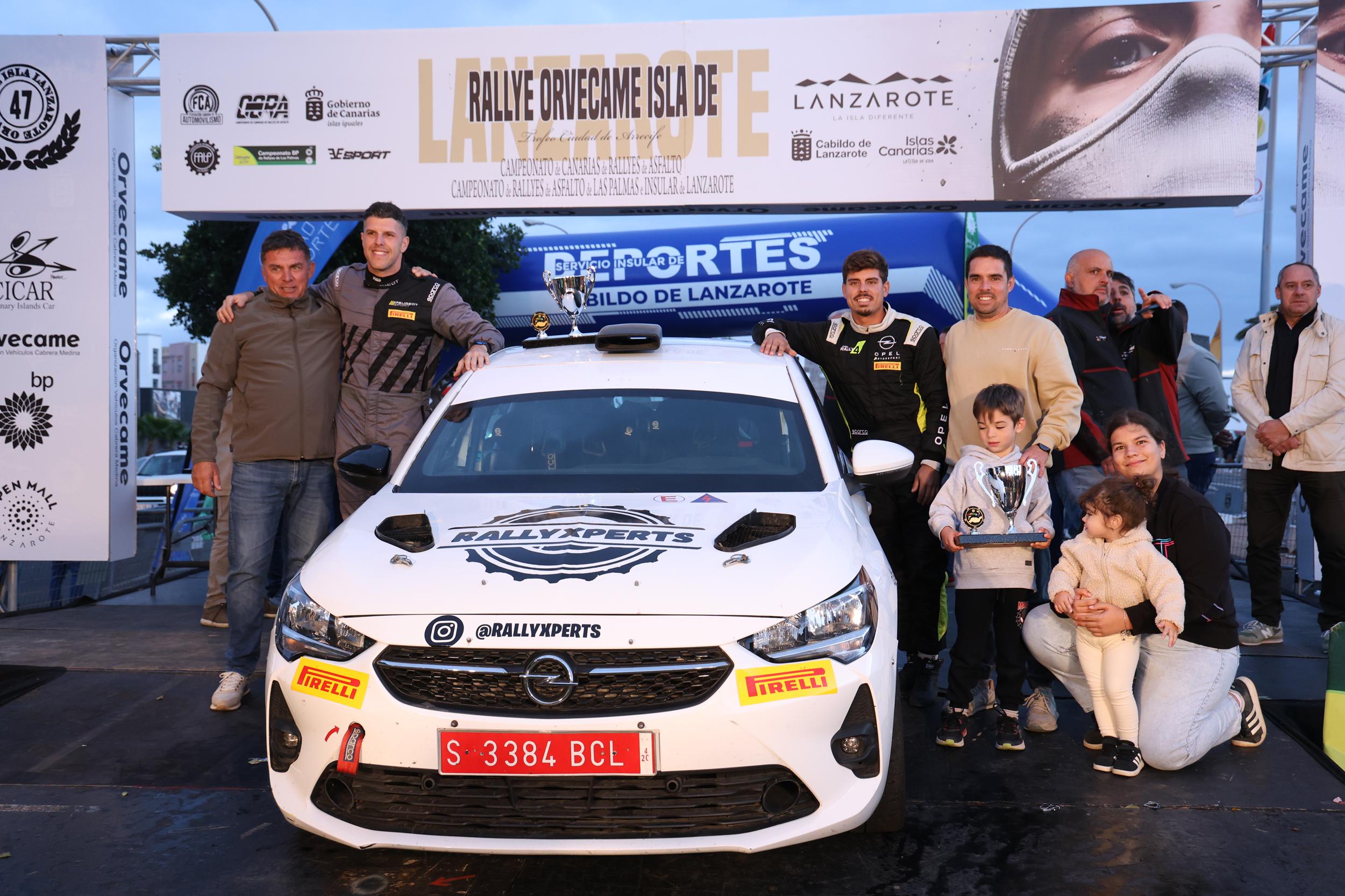 Alexey Lukyanyuk "vuela" con el Skoda en Lanzarote y gana su primer rallye del CCRA