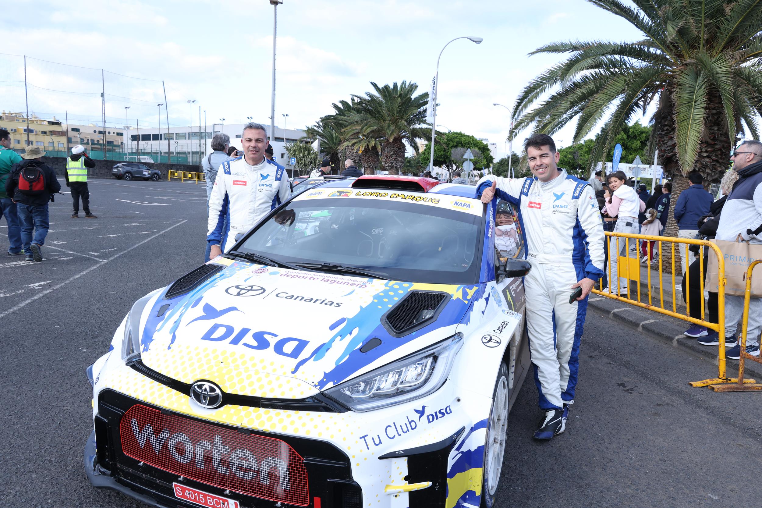 Alexey Lukyanyuk "vuela" con el Skoda en Lanzarote y gana su primer rallye del CCRA