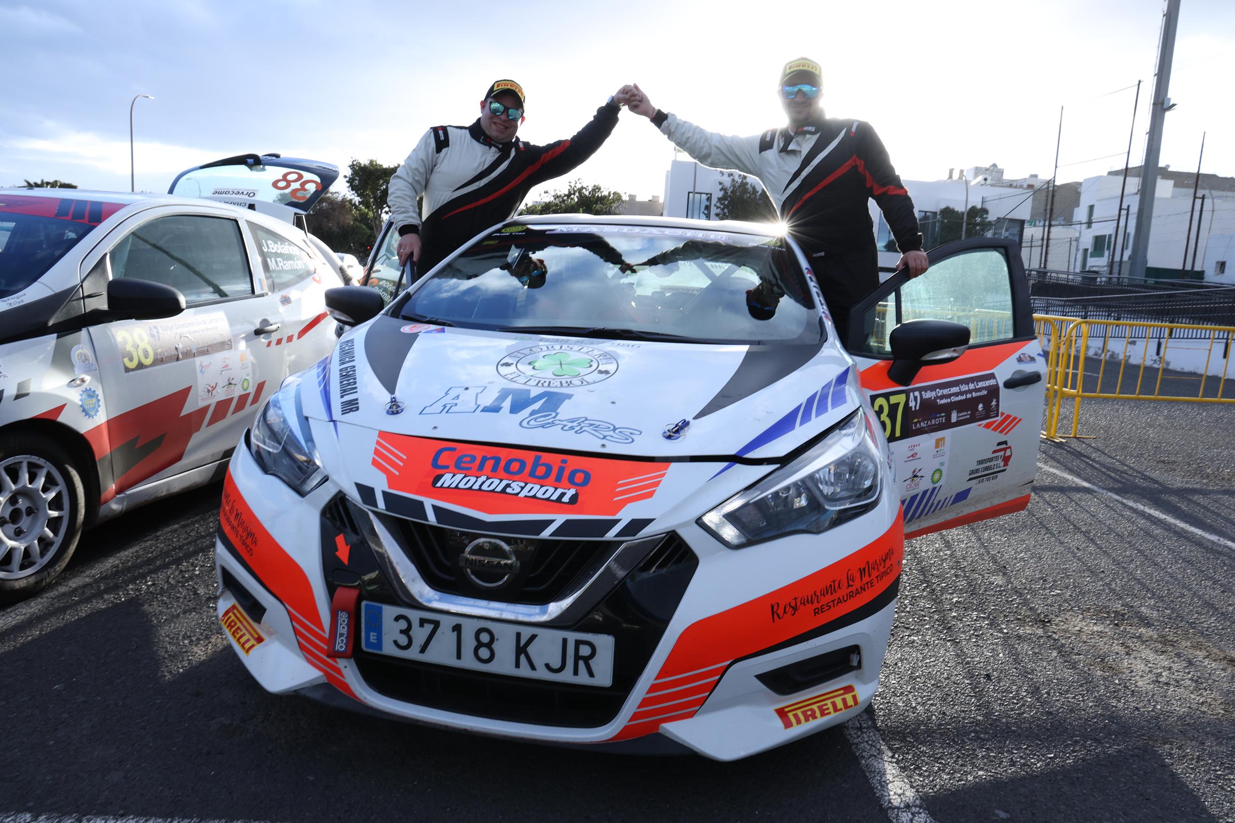 Alexey Lukyanyuk "vuela" con el Skoda en Lanzarote y gana su primer rallye del CCRA
