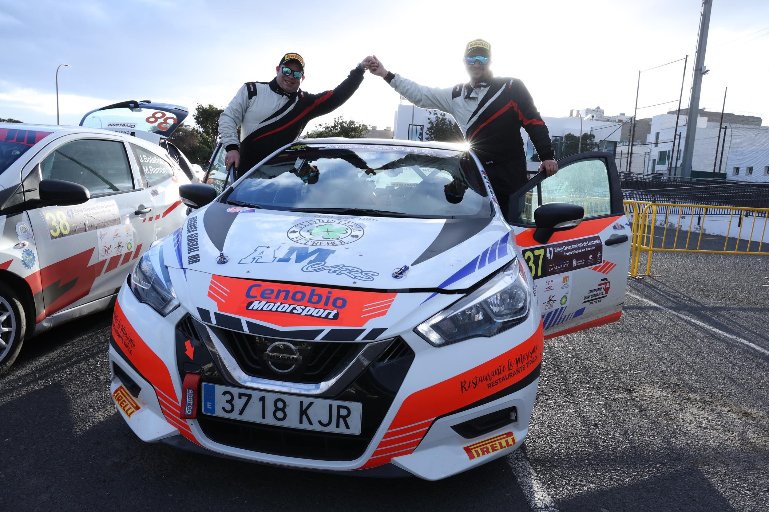 Alexey Lukyanyuk "vuela" con el Skoda en Lanzarote y gana su primer rallye del CCRA