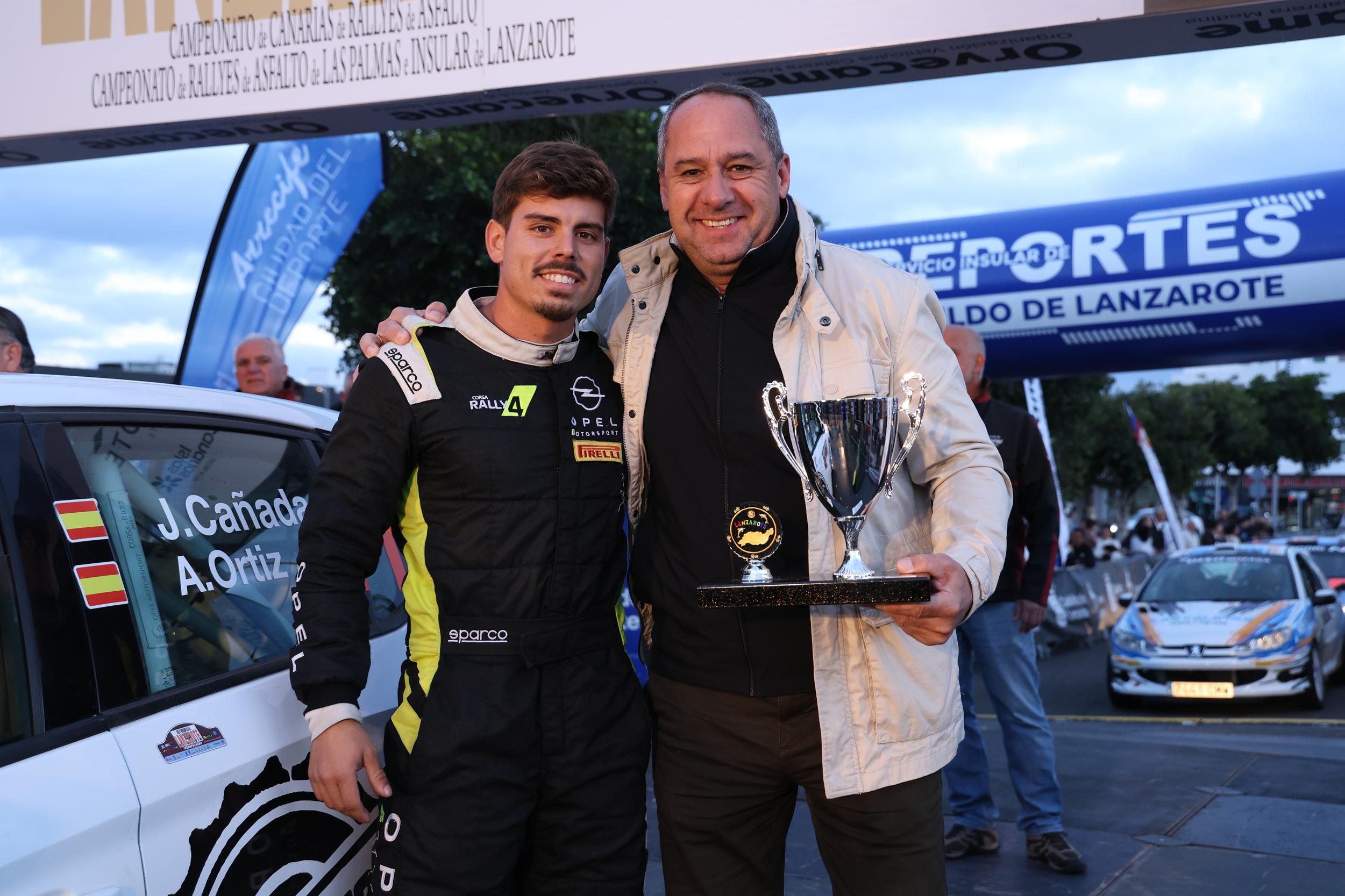 Alexey Lukyanyuk "vuela" con el Skoda en Lanzarote y gana su primer rallye del CCRA