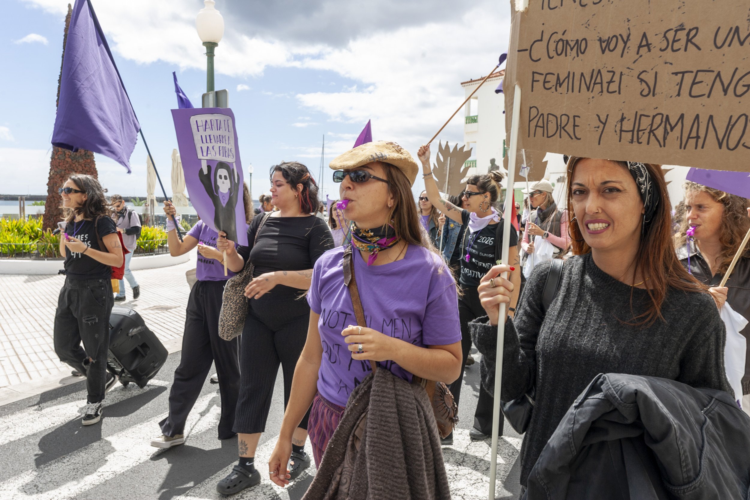 8M en Lanzarote, 2026 (Fotos: Juan Mateos) 8M en Lanzarote, 2026 (Fotos: Juan Mateos)