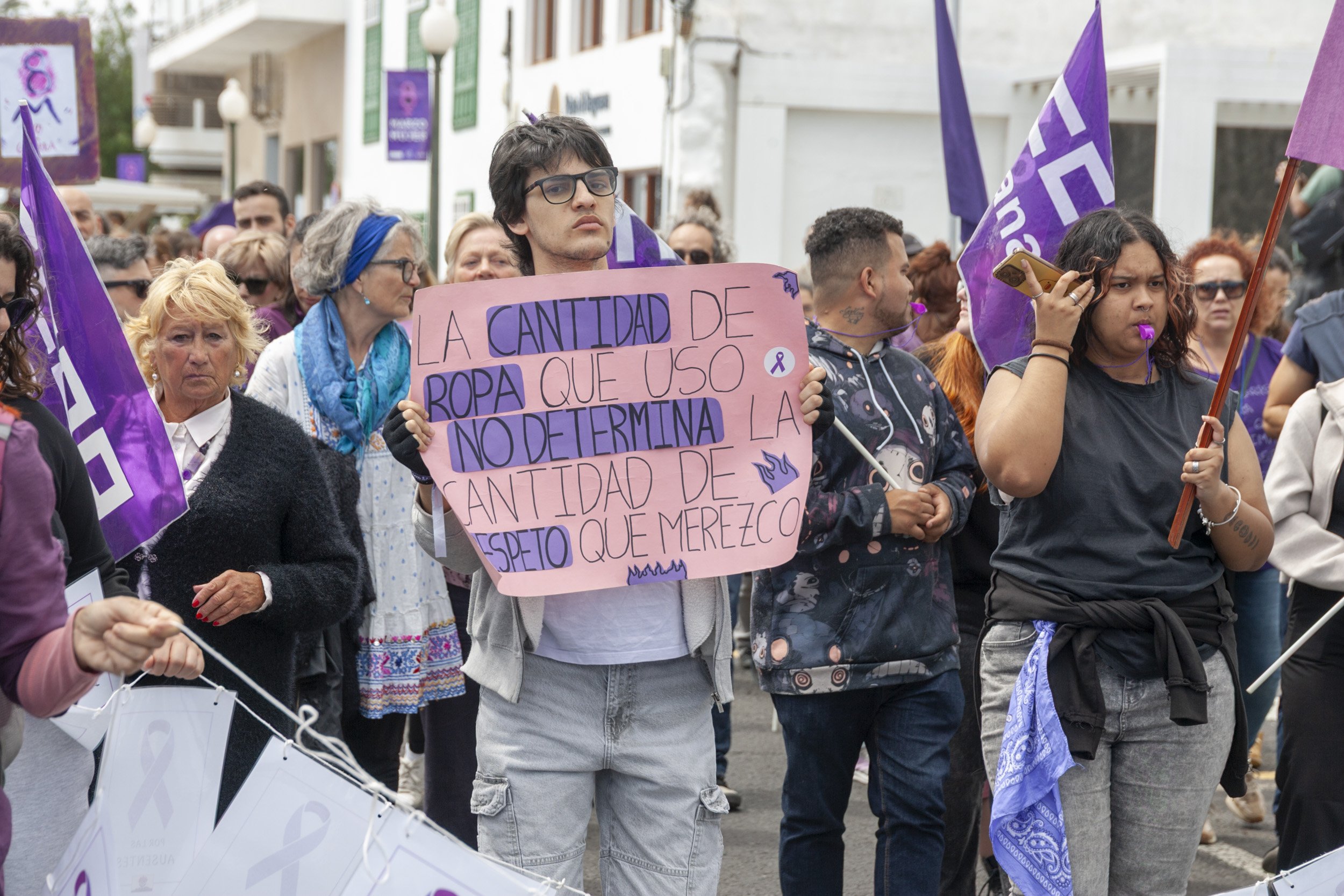 8M en Lanzarote, 2026 (Fotos: Juan Mateos) 8M en Lanzarote, 2026 (Fotos: Juan Mateos)