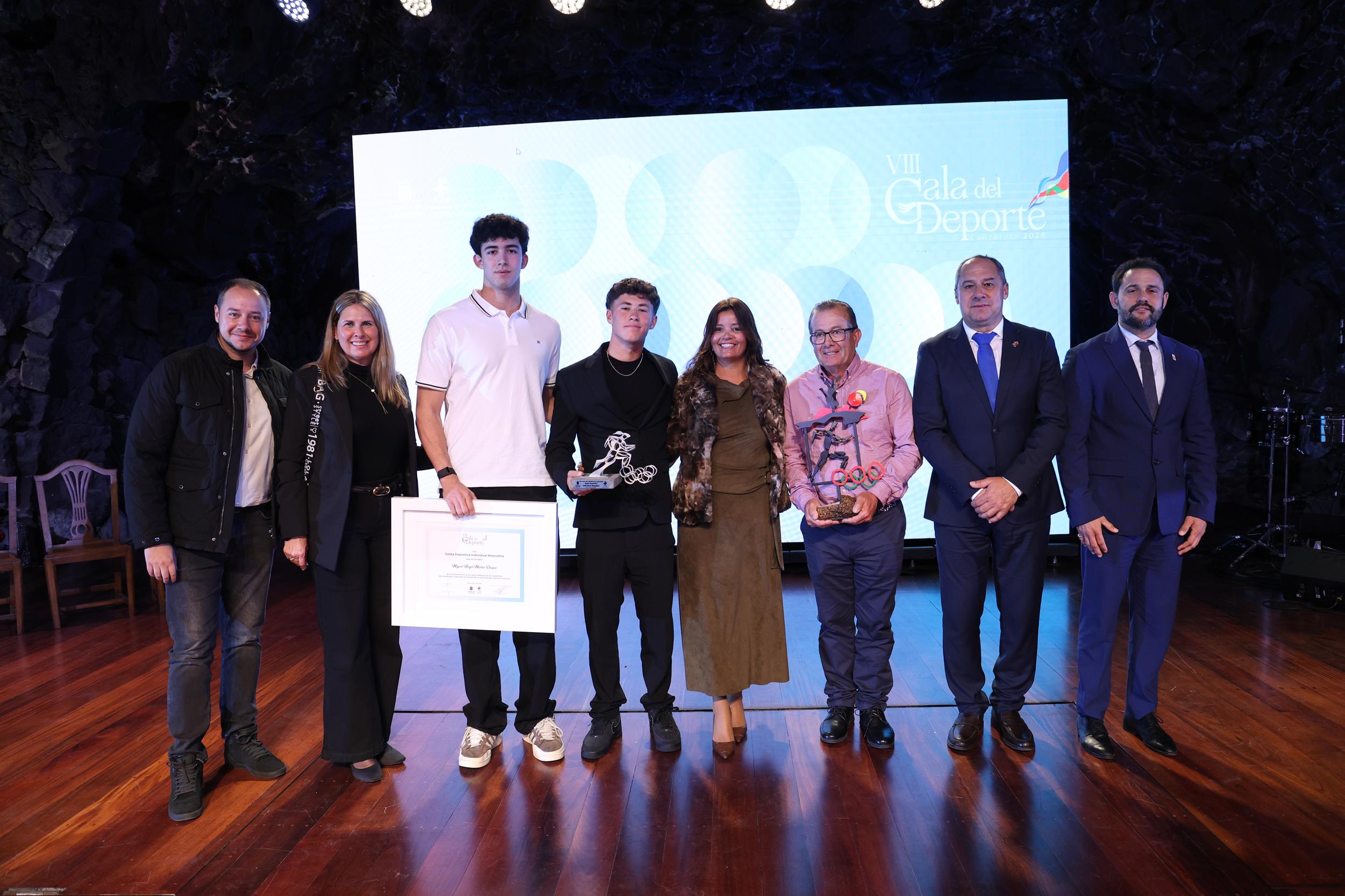 Celebración de la Gala del Deporte. Fotos: Cabildo de Lanzarote.